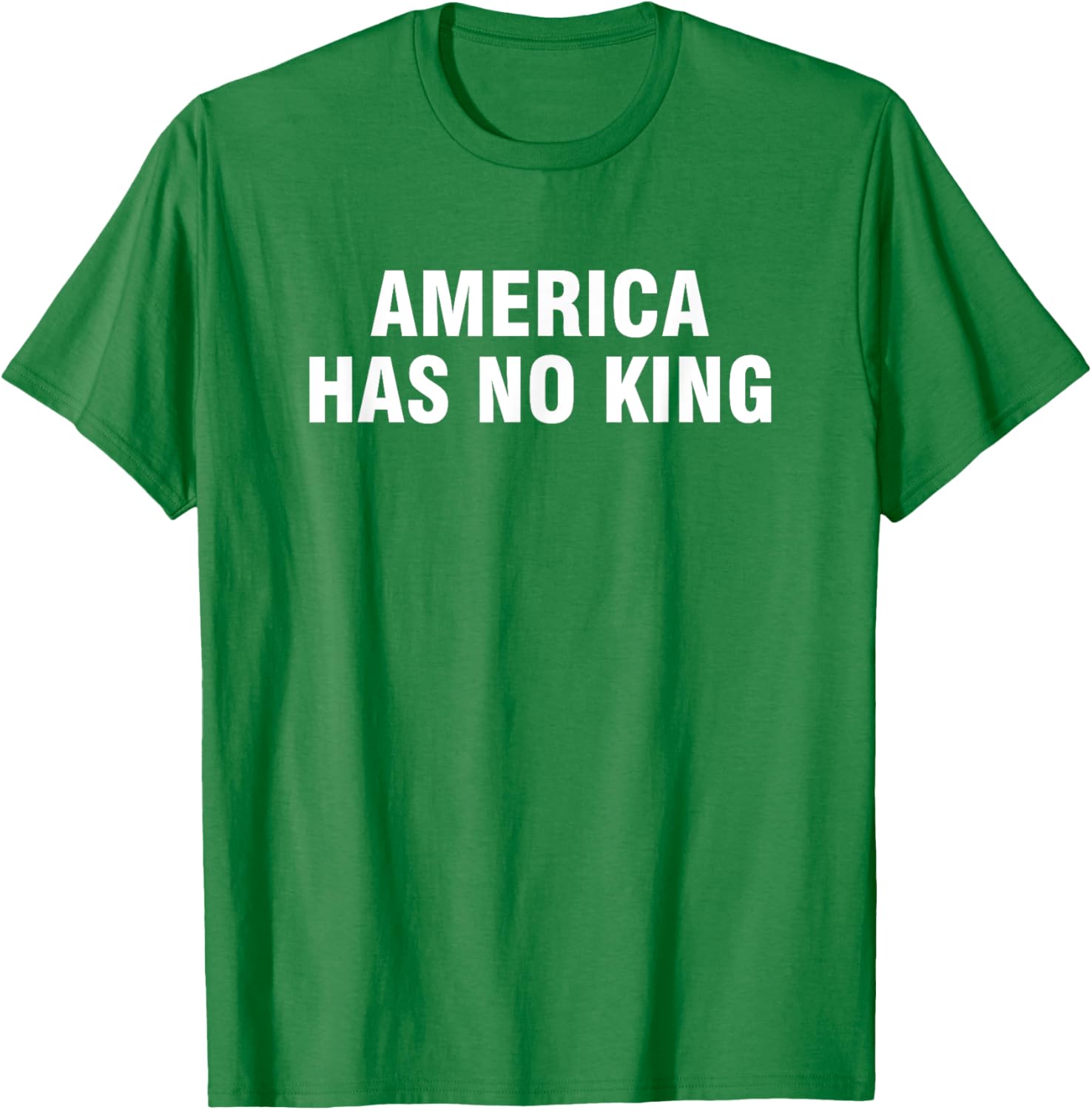 America Has No King T-Shirt - Classic Casual Tee for Patriotic Wear - 17