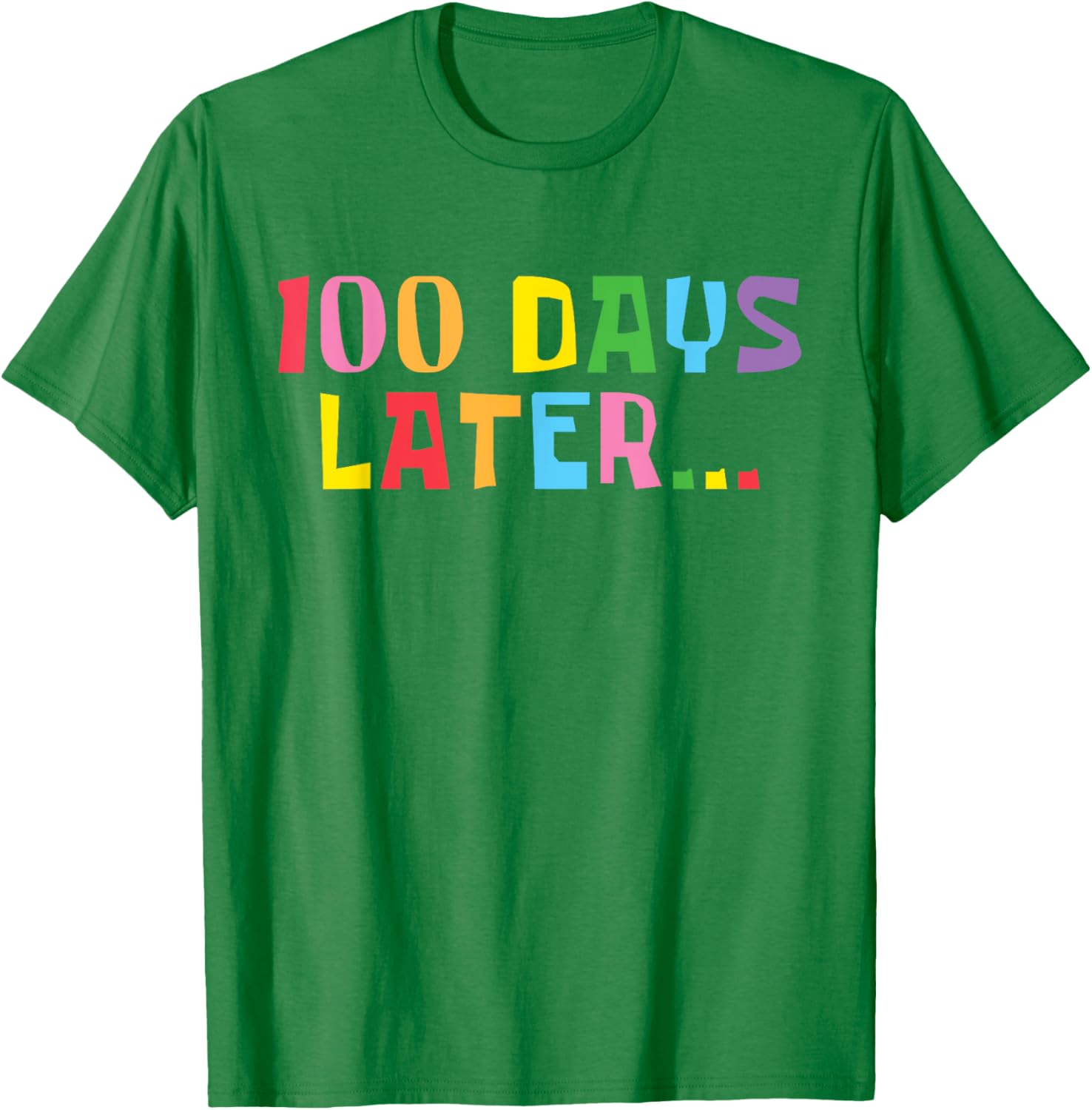 100 Days of School T-Shirt for Kids Boys and Girls Fun 100th Day Design - 1