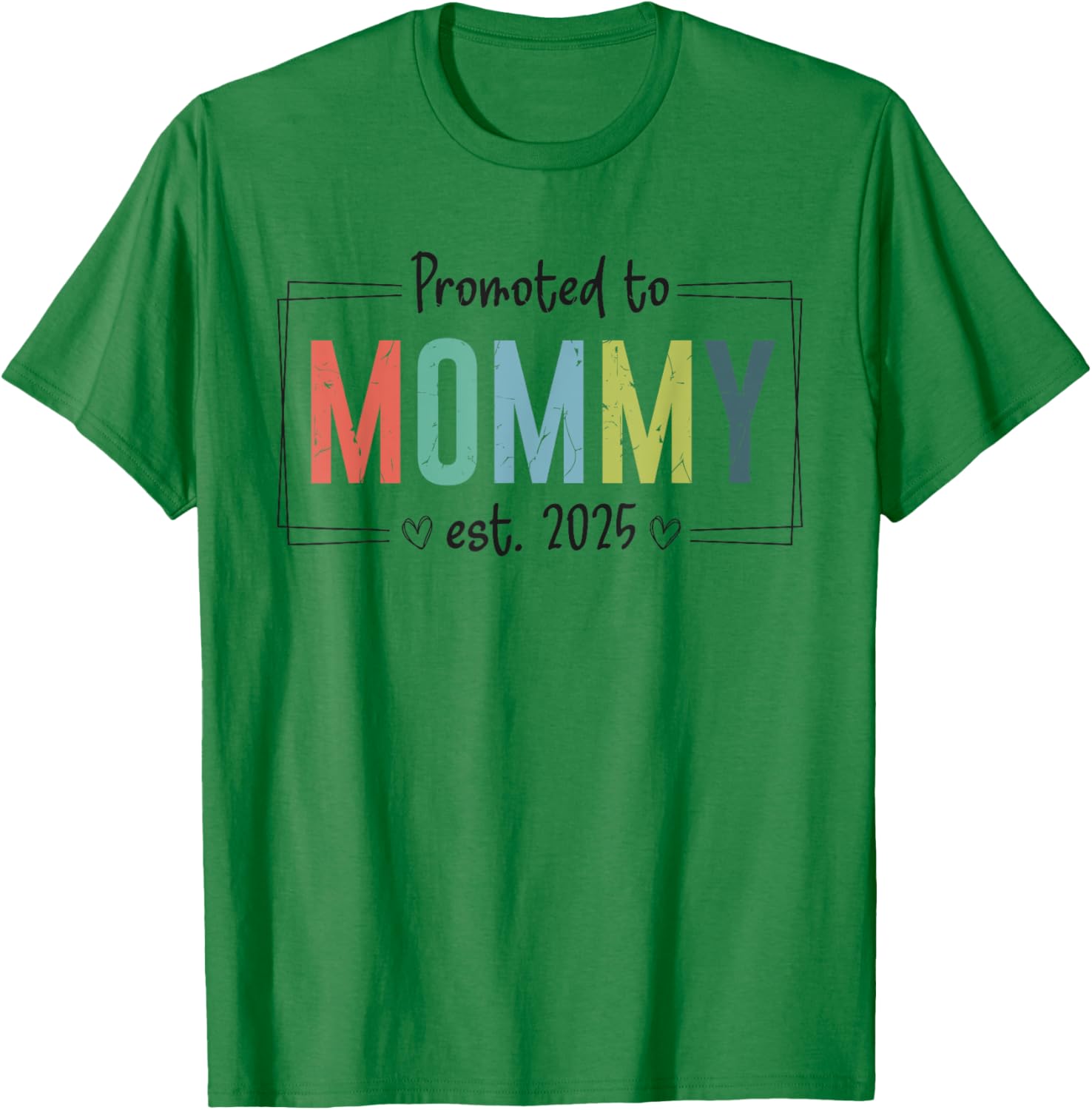 Promoted to Mommy 2025 Mother's Day T-Shirt for Expecting Moms - 6