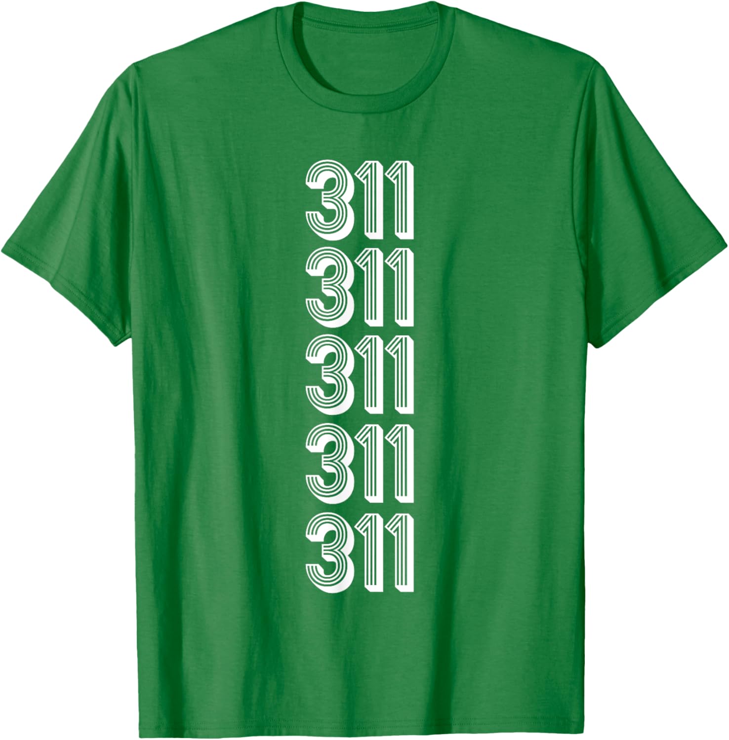 311 Area Code Chicago T-Shirt for Trendy City Lovers and Travelers - 17