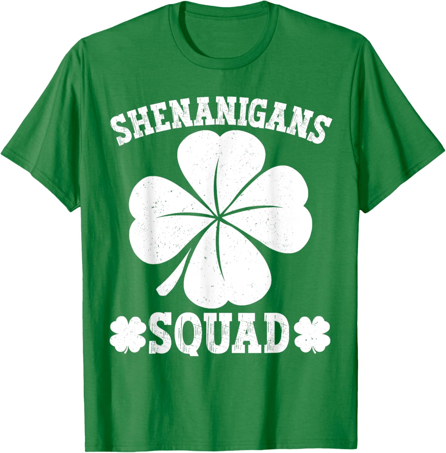 Vintage Shenanigans Squad Funny Irish T-Shirt for St Patrick's Day - 2