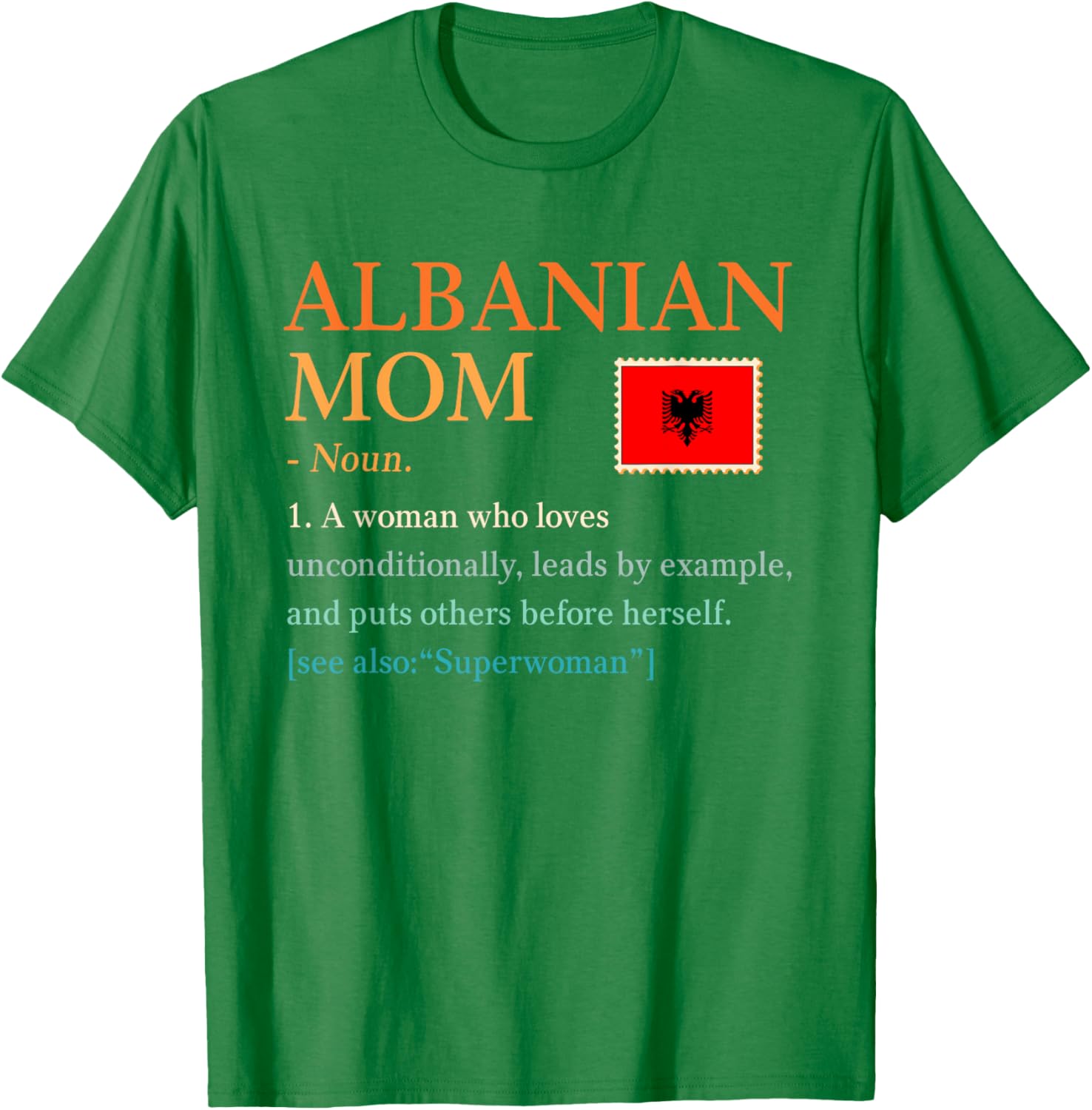 Funny Albanian Mom Pride T-Shirt for Mother's Day Gift - 4