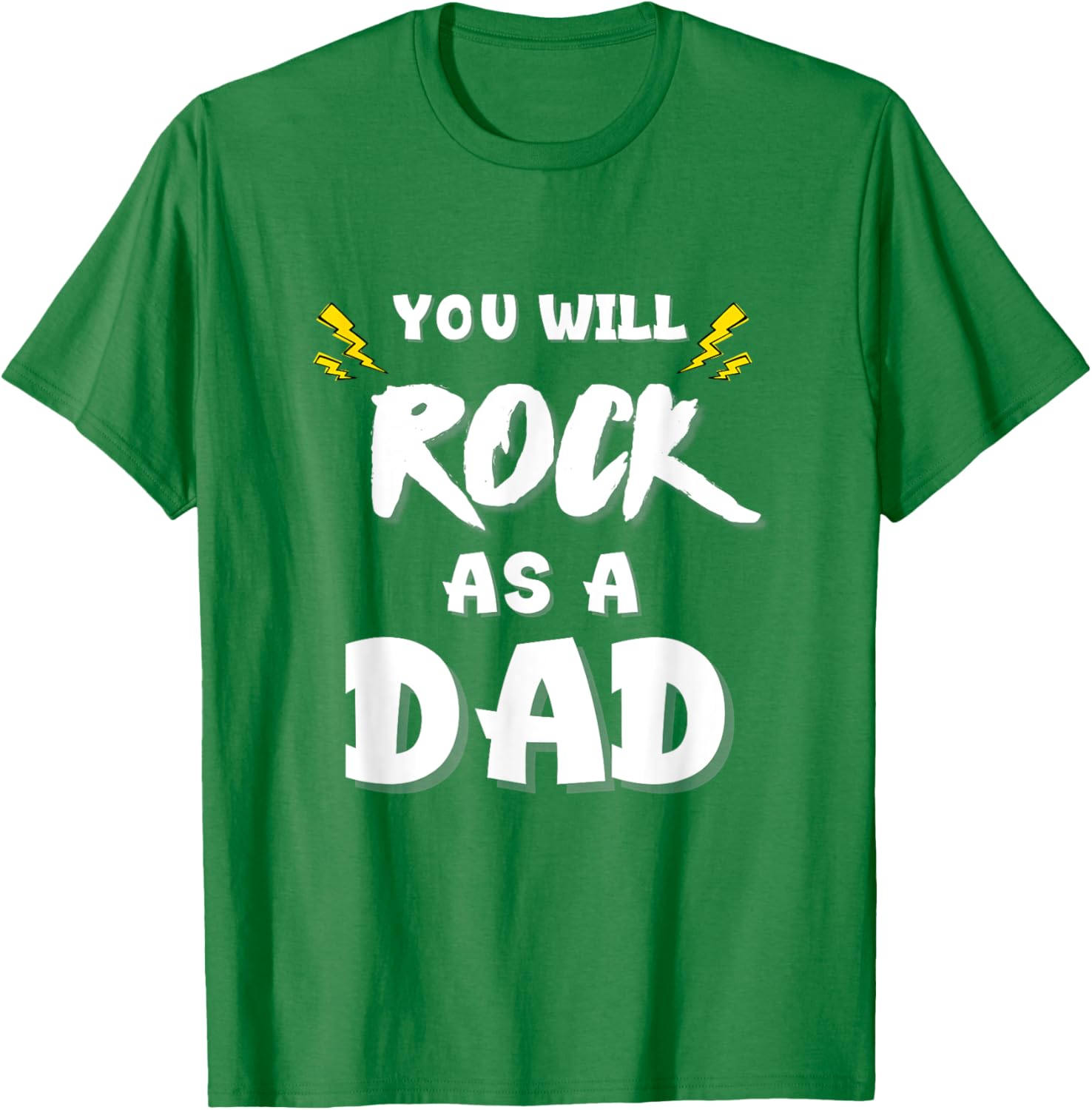 Funny New Dad Gift You Will Rock as a Dad T-Shirt for New Fathers - 12