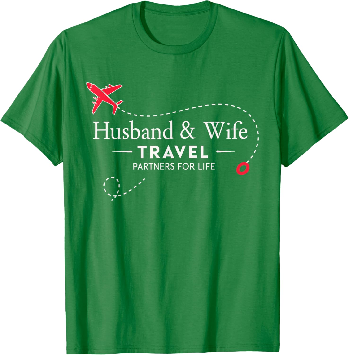 Couple Travel Partners for Life T-Shirt for Loving Husbands and Wives - 10
