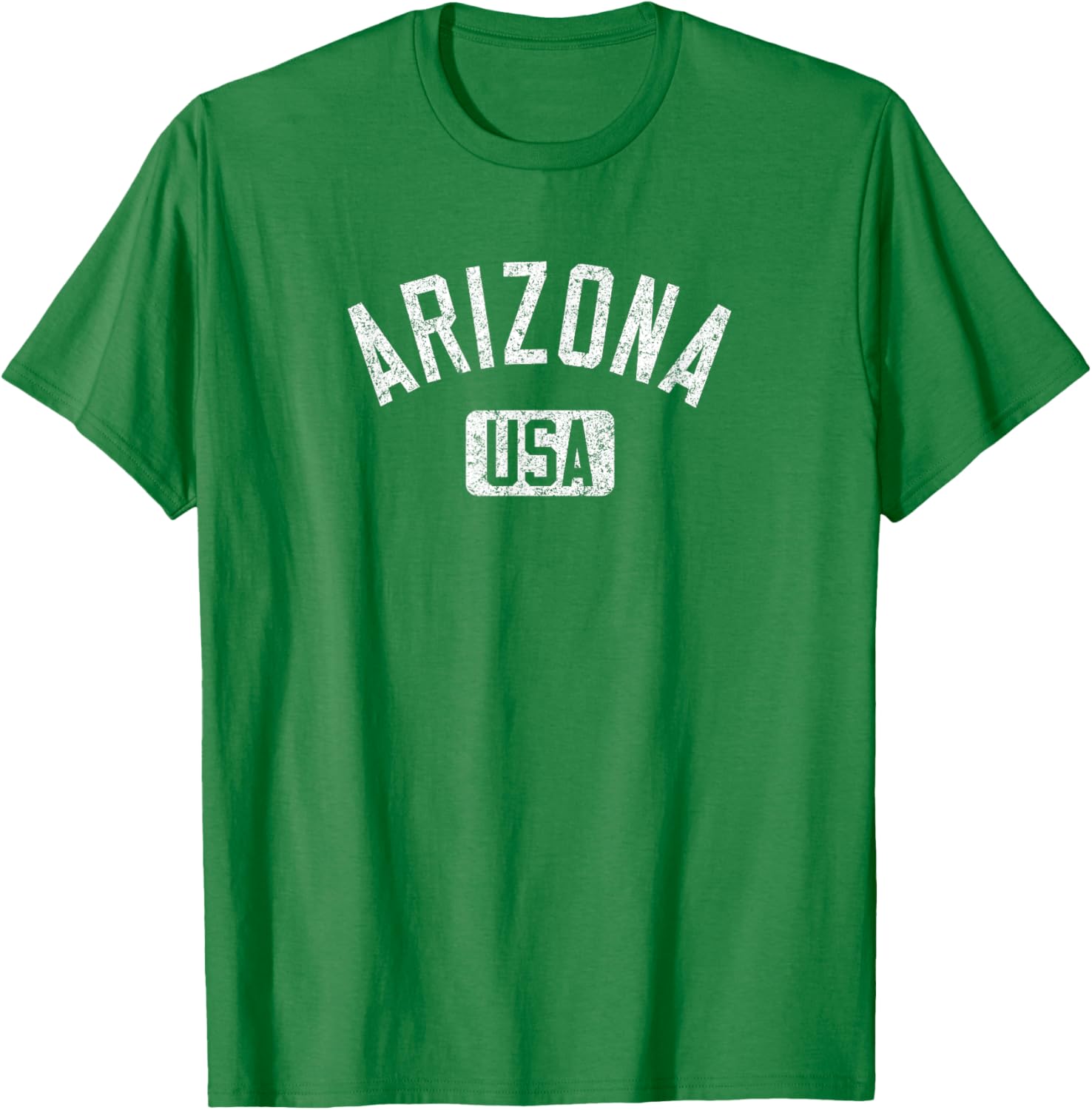 Arizona USA Distressed White Print T-Shirt for Comfortable Casual Style - 11