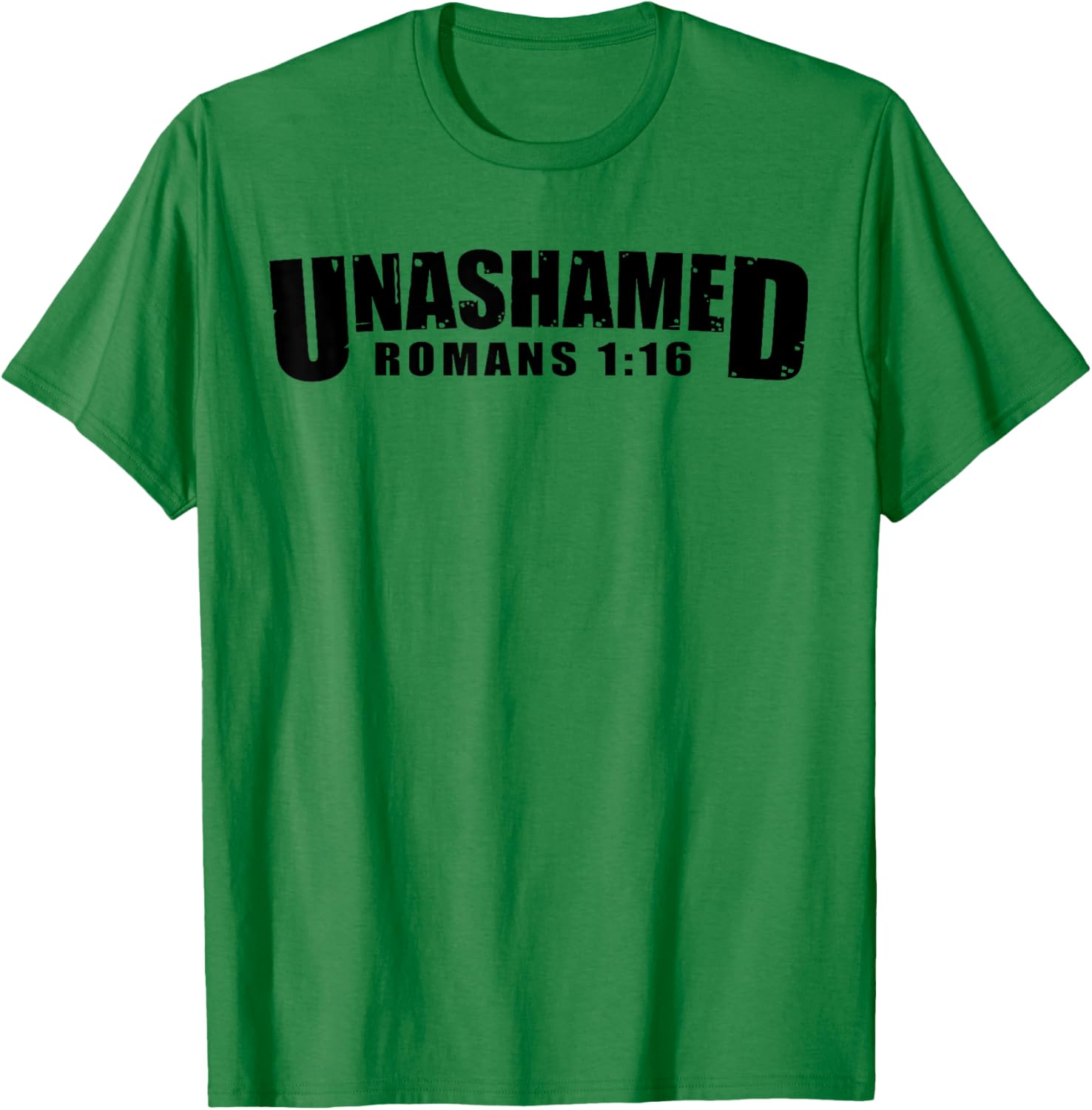 Unashamed Romans 1:16 Christian Faith T-Shirt for Believers and Friends - 2