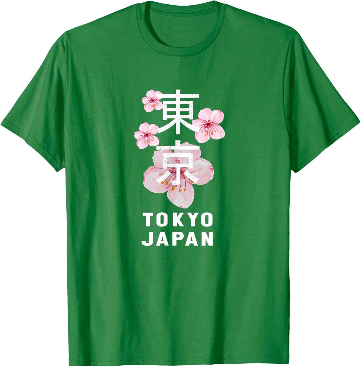 Tokyo Pink Cherry Blossoms T-Shirt Perfect for Spring Fashion Lovers - 1