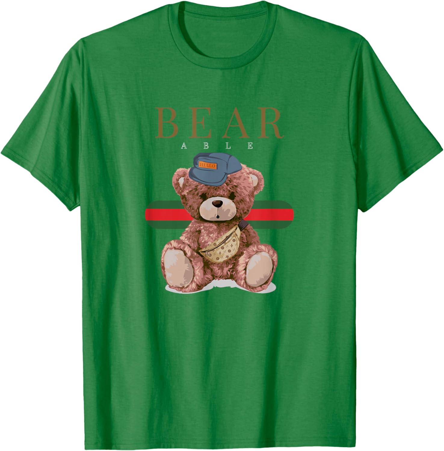 Bear Gangster Urban Graffiti T-Shirt Stylish Streetwear for Trendsetters - 7