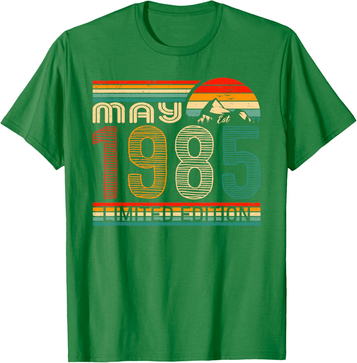 Classic 1985 Vintage Birthday T-Shirt May 1985 Limited Edition Gift - 15