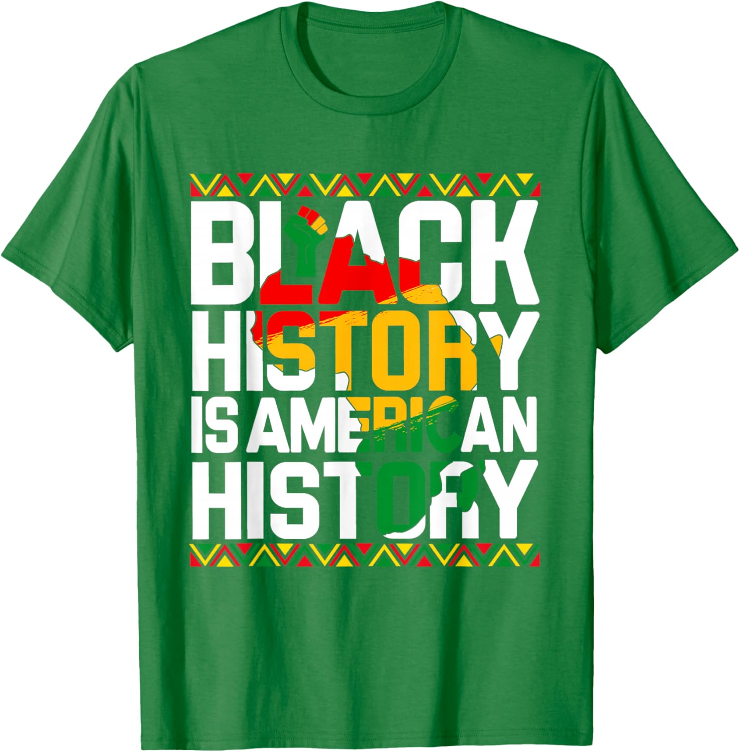 Black History is American History T-Shirt for Melanin Pride and Unity - 13