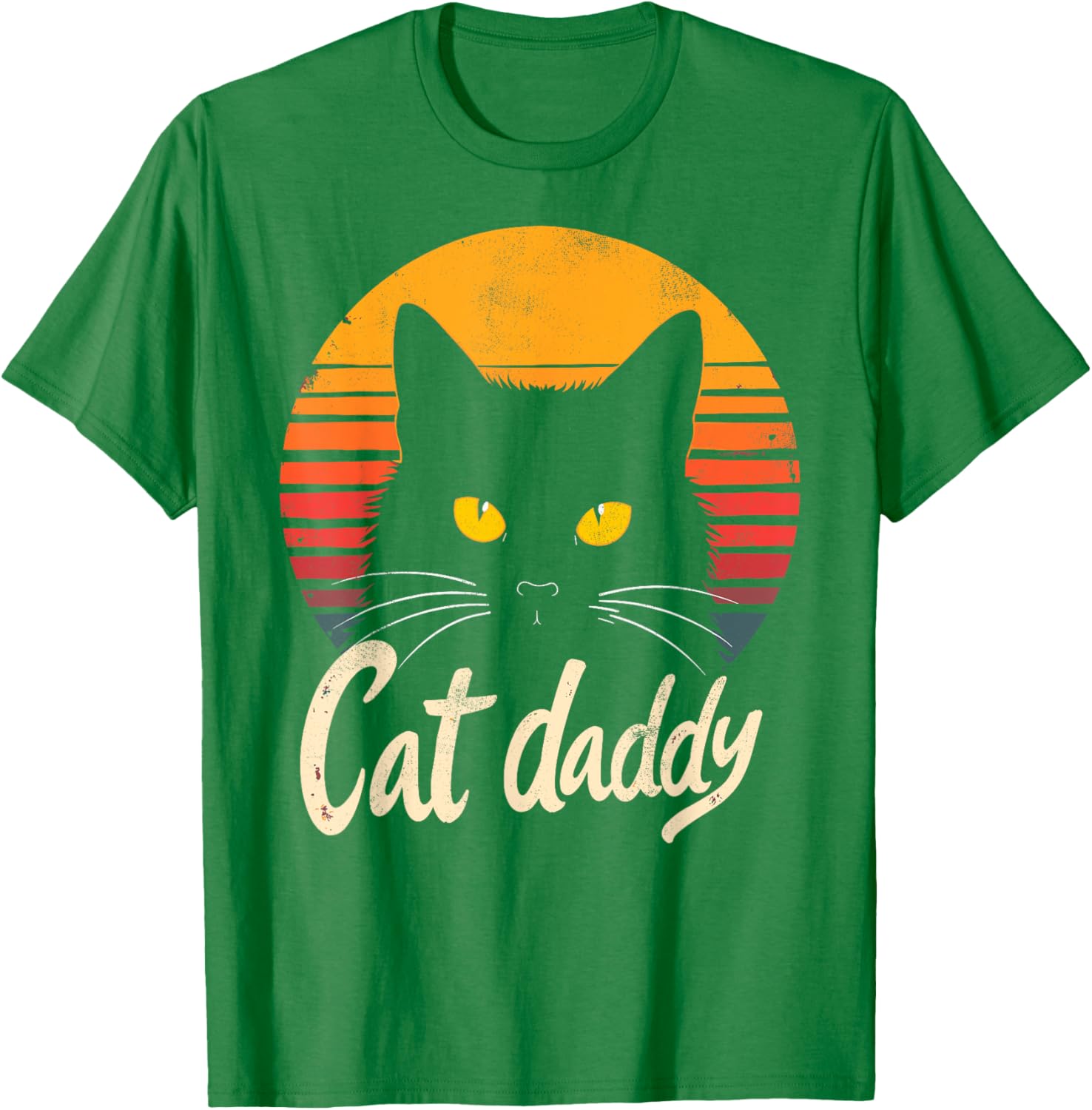 Retro Cat Daddy T-Shirt for Men, Women, and Kids - Vintage Cat Sunglasses Tee - 4