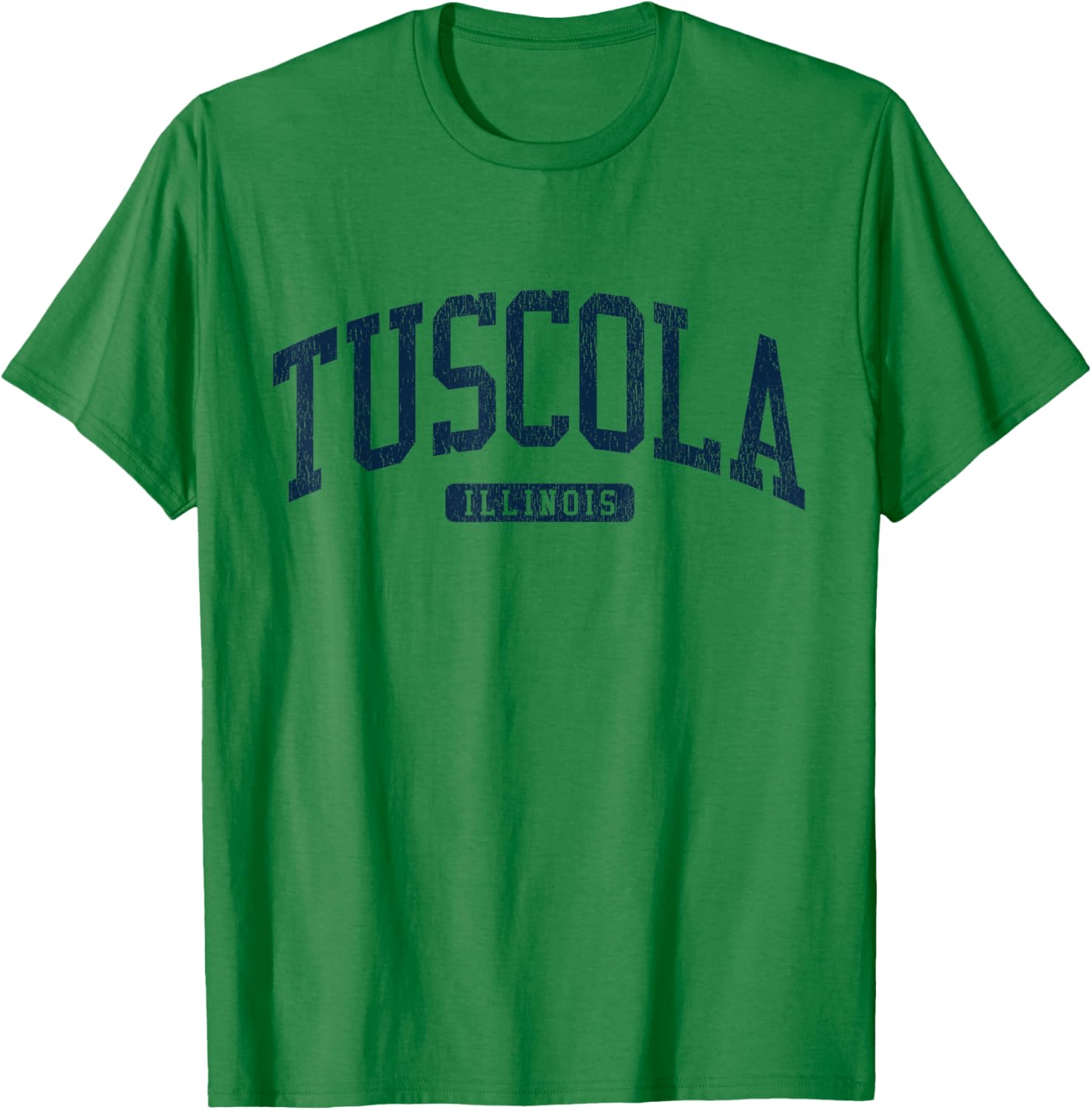 Tuscola Illinois College University Style Blue T-Shirt for Students - 7