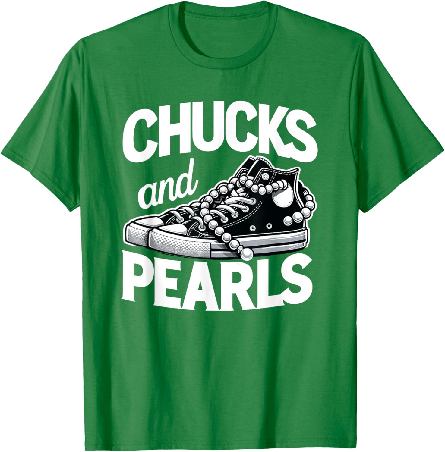 Chucks Cute Women's Pearl T-Shirt for Stylish Comfort and Elegance - 23
