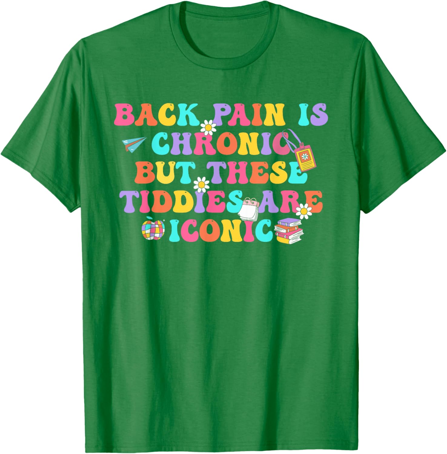 Chronic Back Pain Iconic Women Men T-Shirt for Comfort and Style - 11