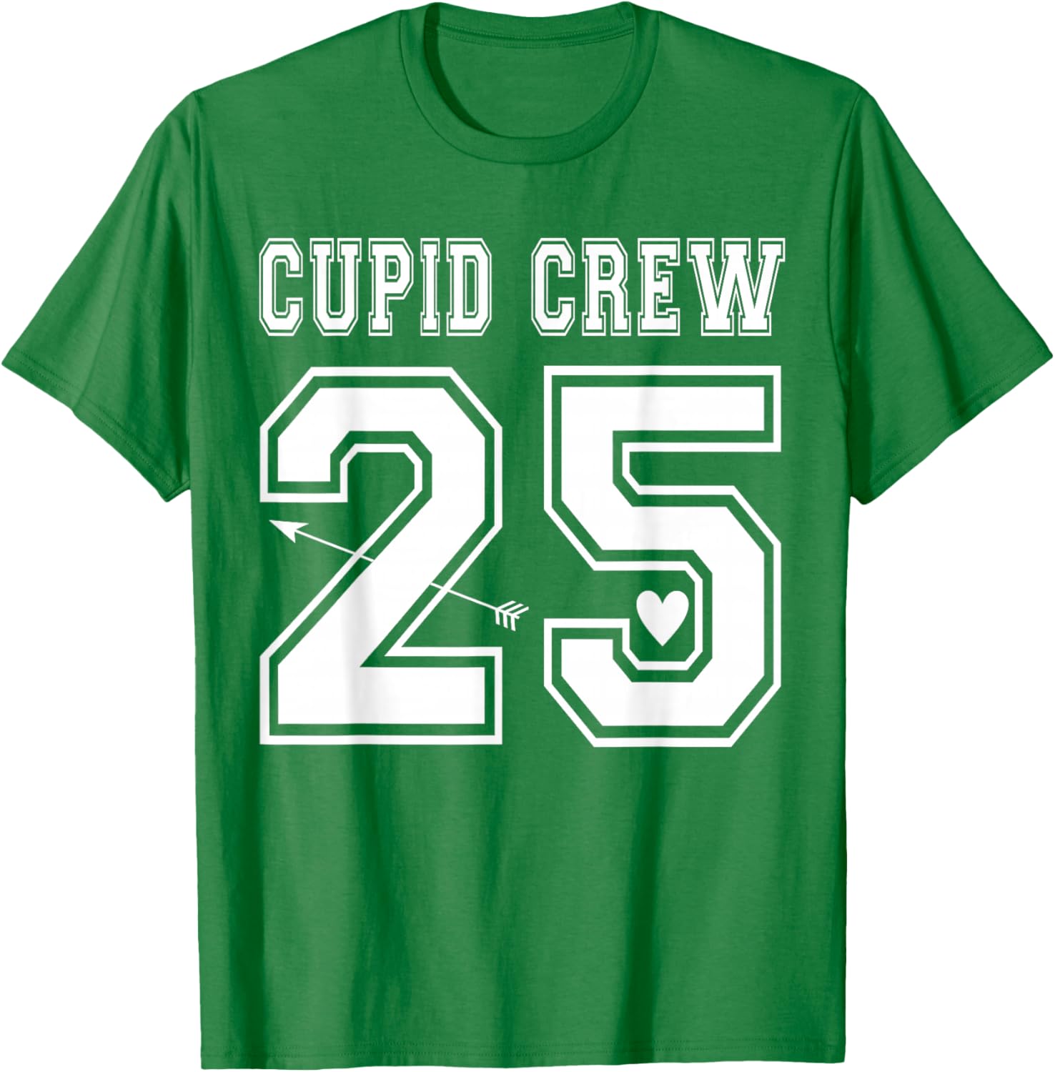 Cupid Crew 2025 Valentine's Day Love Sports Jersey Style T-Shirt - 13