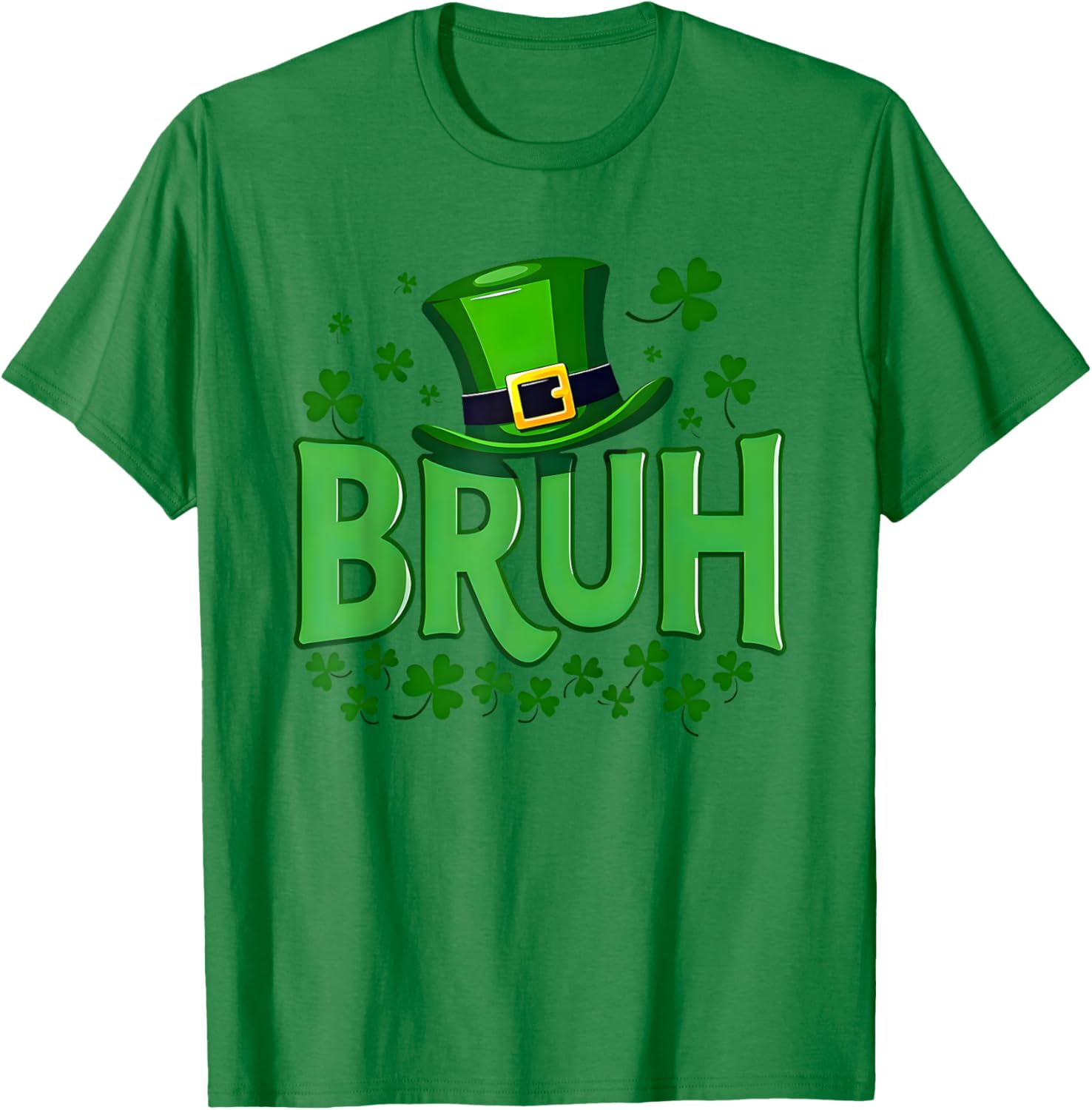 Cool Bruh Dabbing Shamrock T-Shirt for St Patricks Day Teens and Kids - 20