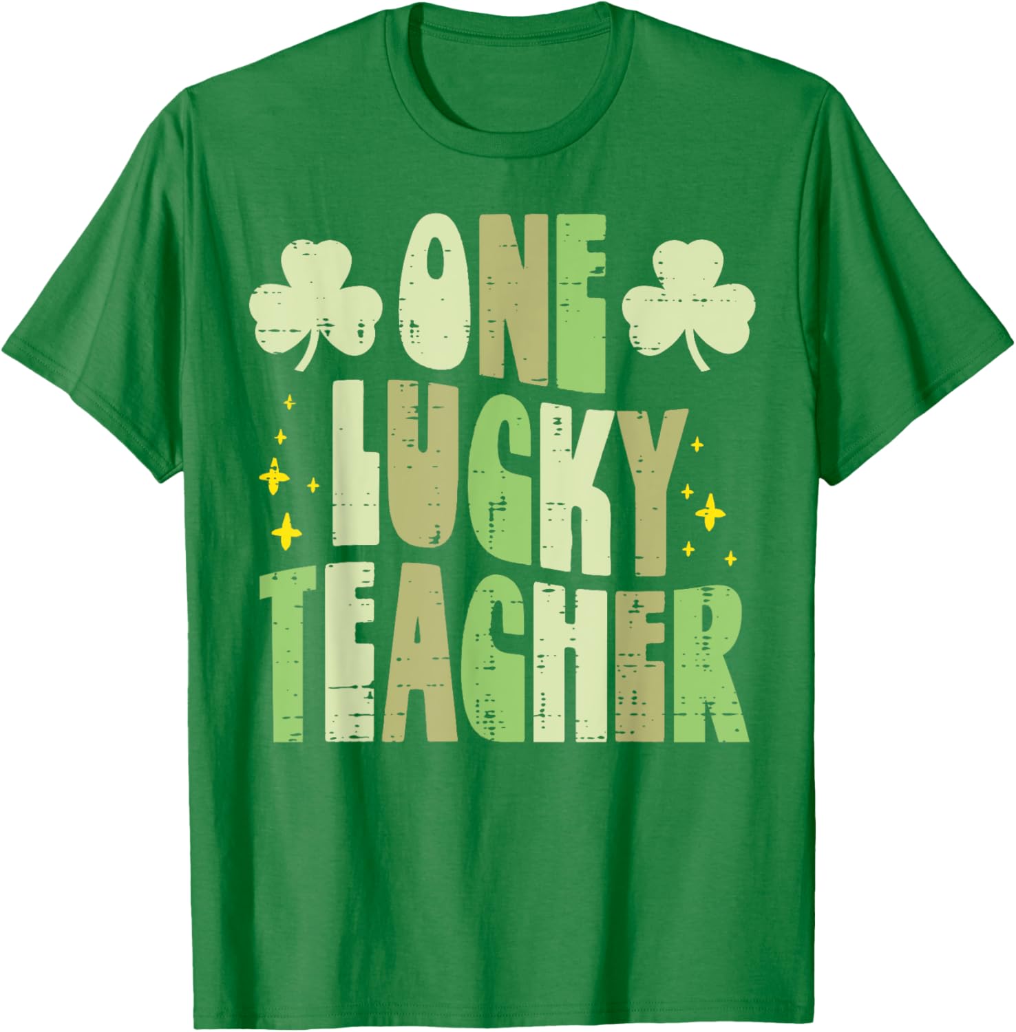 St Patricks Day One Lucky Teacher T-Shirt for Men and Women - 18