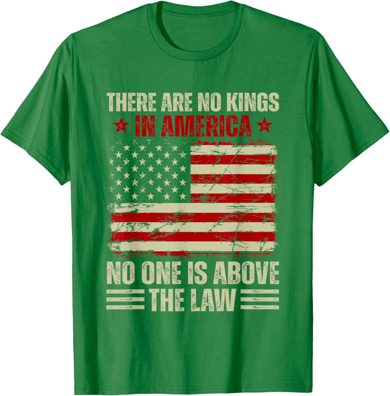 There Are No Kings In America T-Shirt - Stand For Justice and Equality - 15