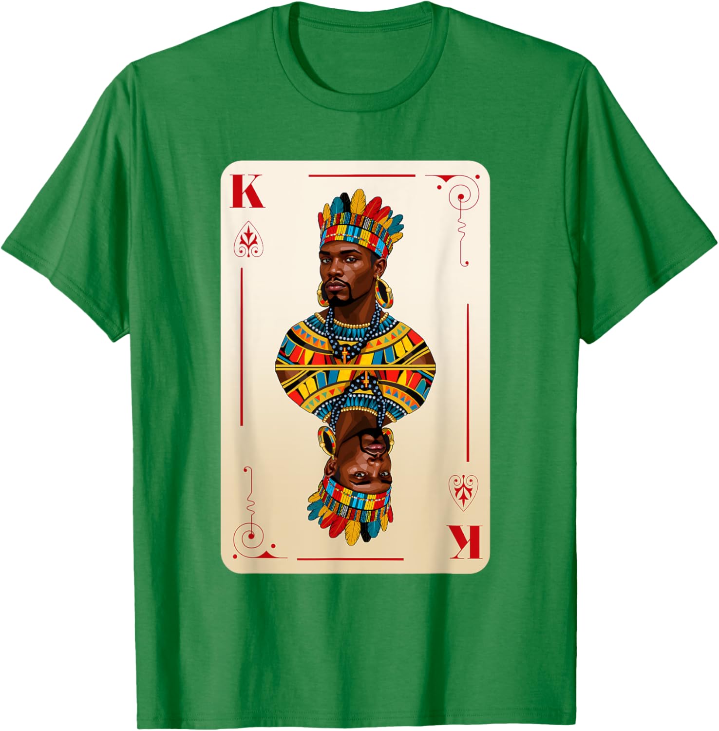 African King Black Pride BHM Couples T-Shirt for Men - Matching Style - 27