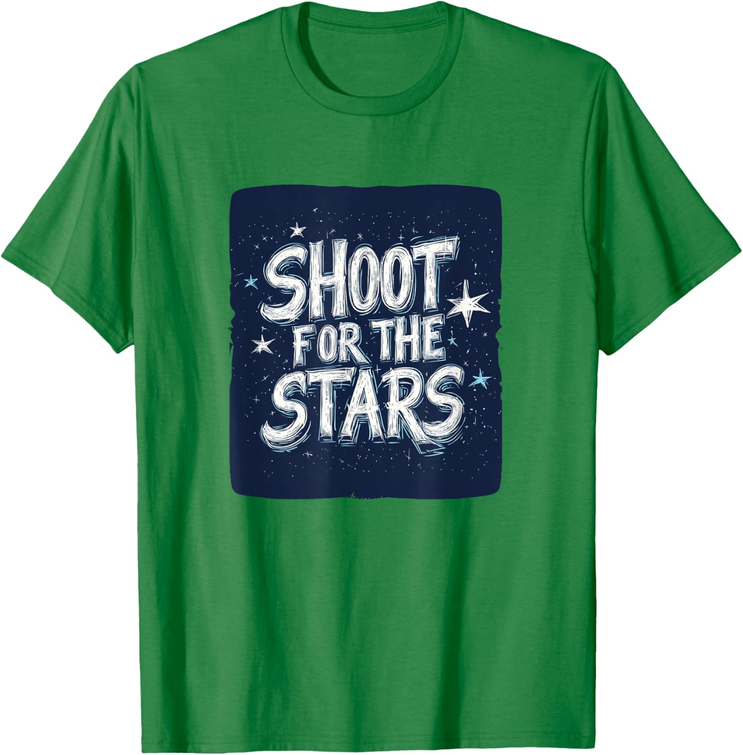 Awesome Shoot for the Stars Statement T-Shirt for Trendy Style - 7