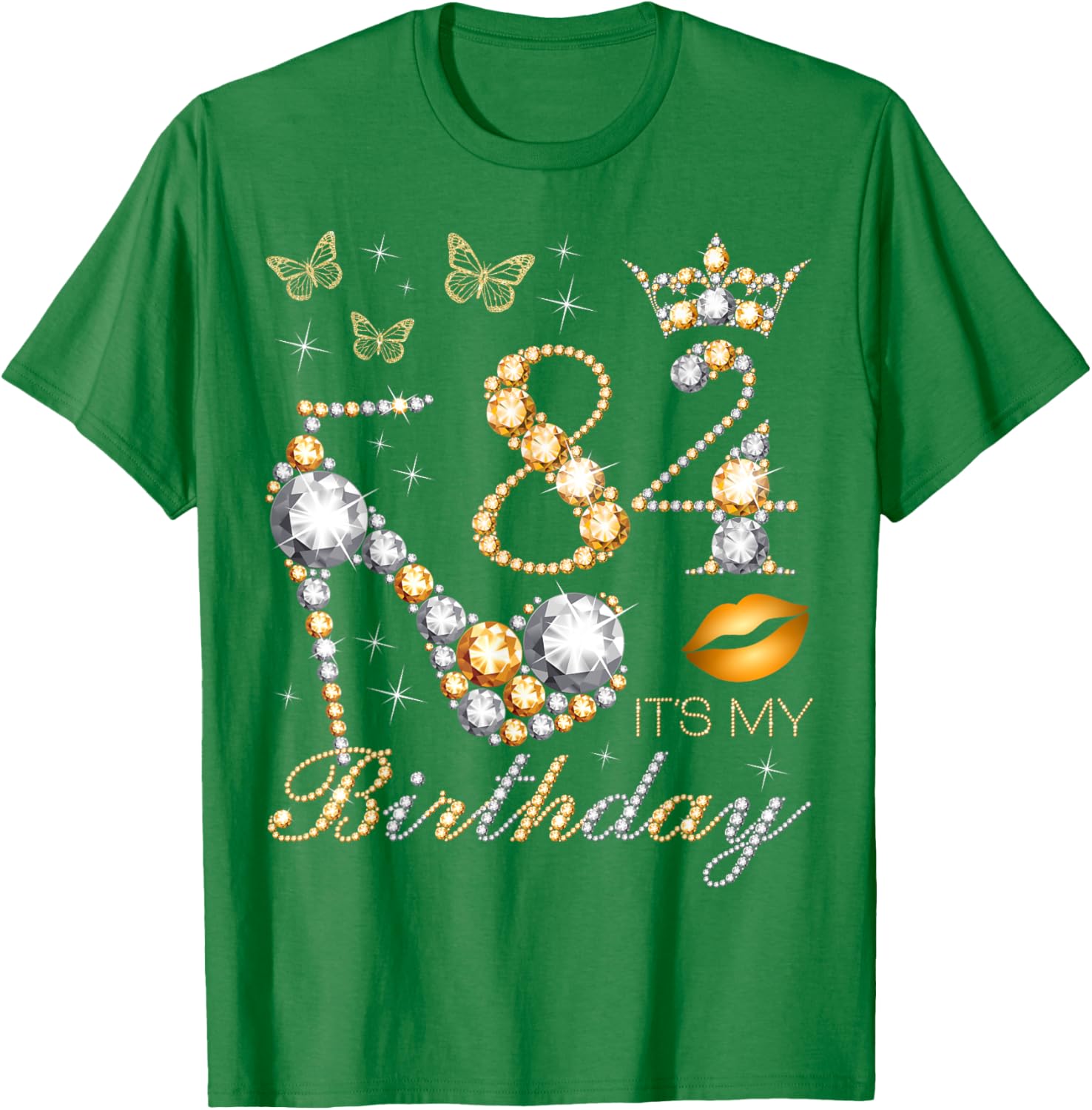 Celebrate Your 84th Birthday in Style with this B-Day Queen T-Shirt - 10