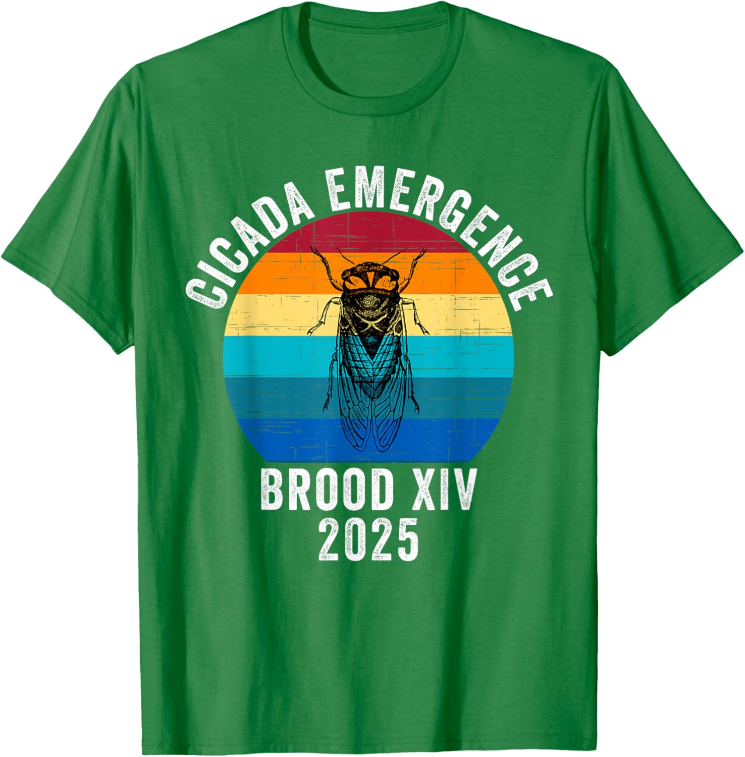 Cicada Emergence Brood XIV 2025 Funny T-Shirt for Nature Lovers - 26