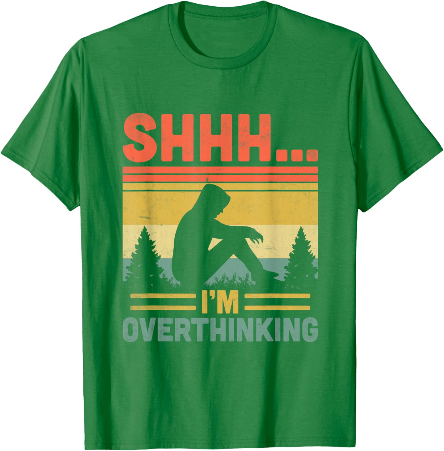 Shhh I’m Overthinking T-Shirt for Introverts – Funny & Cozy Apparel - 10