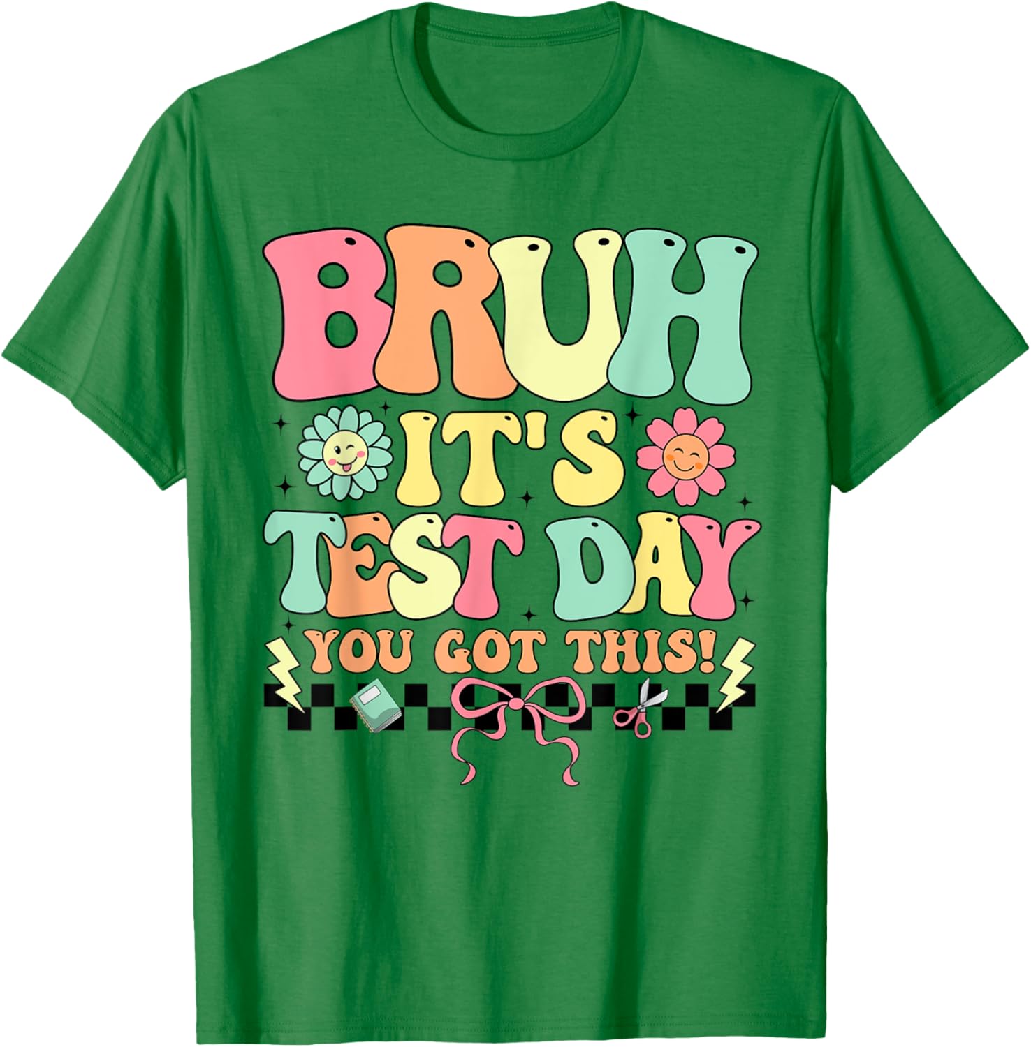 Teacher Student Testing Day T-Shirt - Motivational Test Day Apparel - 16