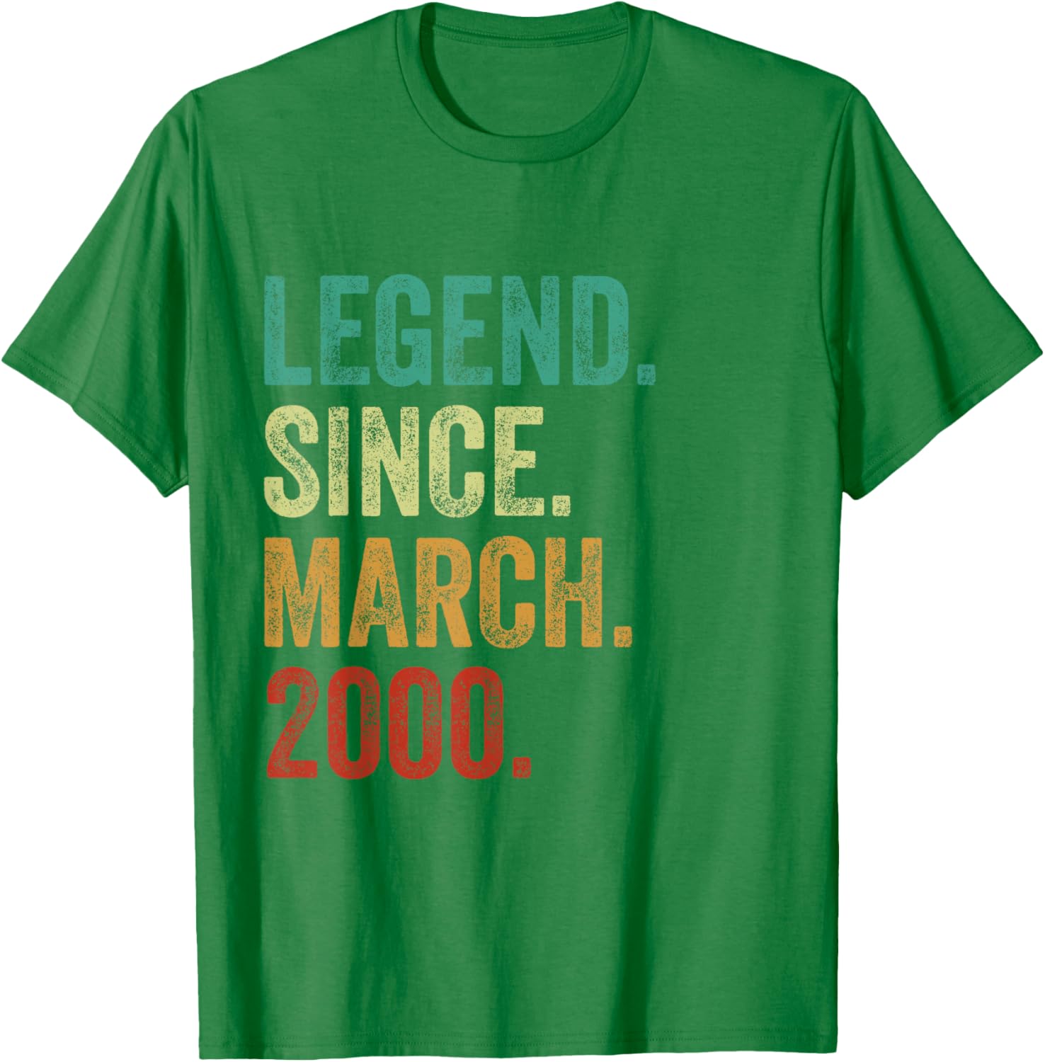 25th Birthday T-Shirt Celebrating 25 Years of Legend Since 2000 - 10