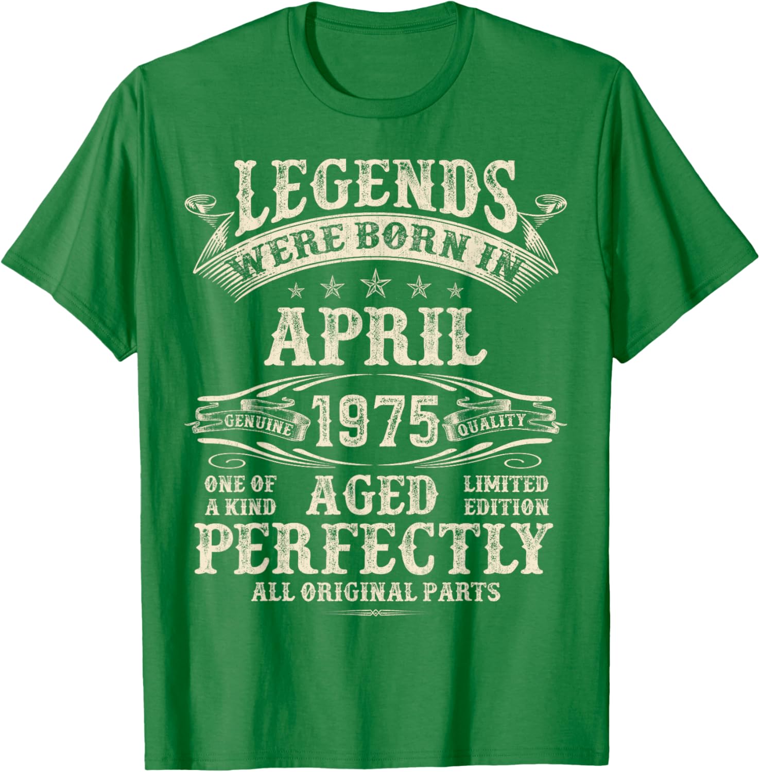 50th Birthday Gift for Men - Classic April 1975 T-Shirt for Him - 12