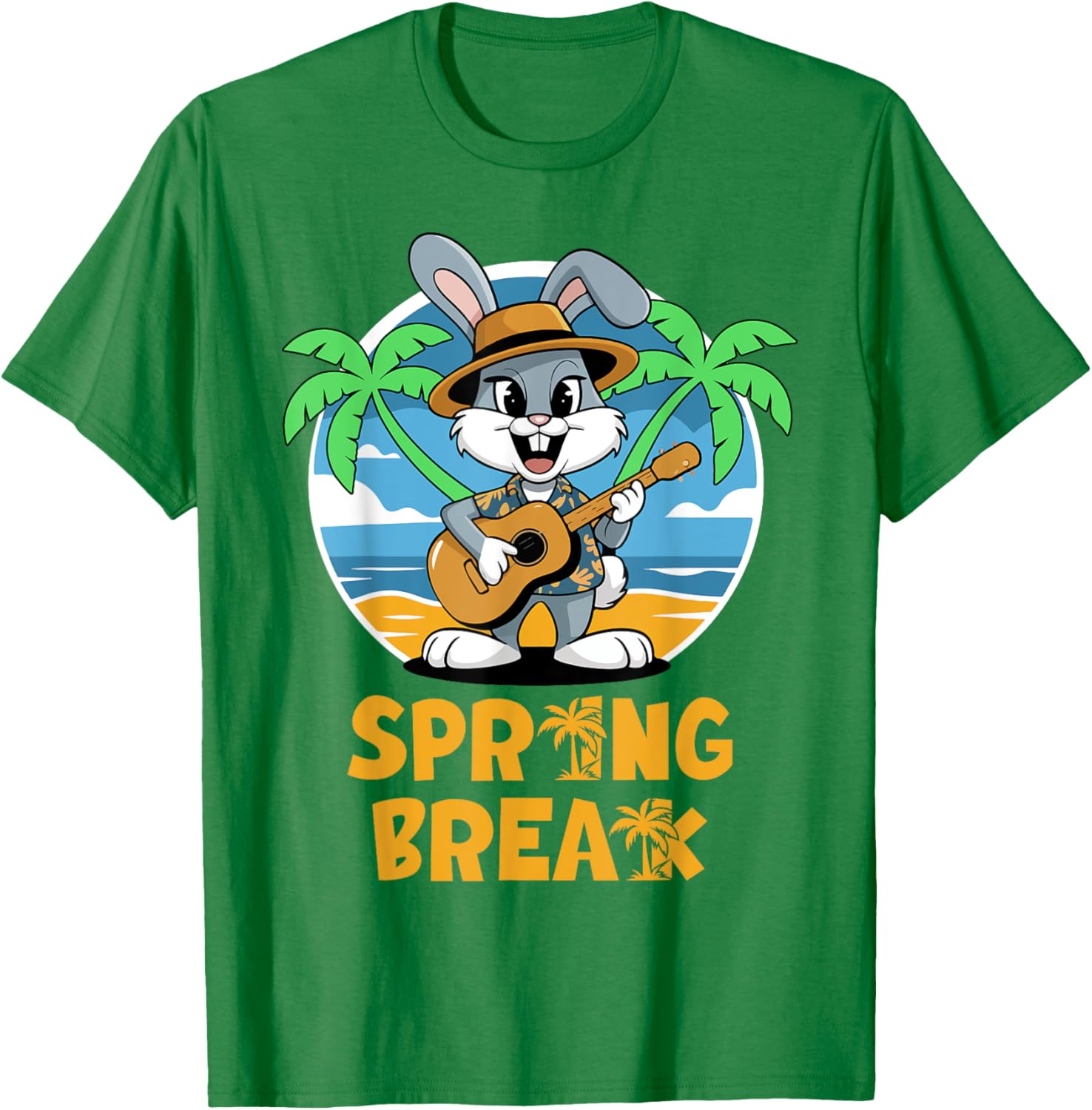 2025 Spring Break Graphic T-Shirt for Kids - Colorful Beach Wear Fun - 13