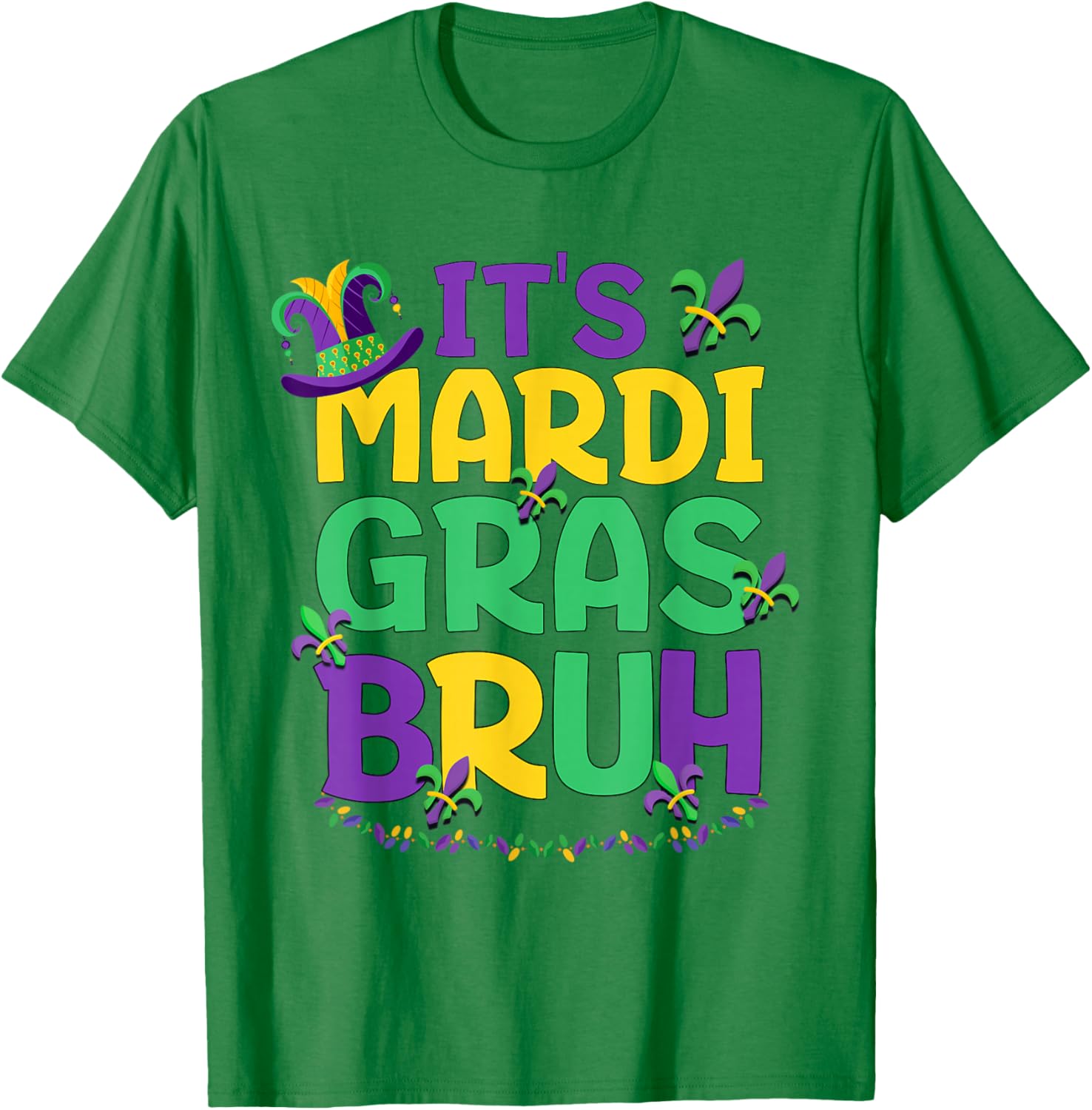 Cool Bruh Mardi Gras T-Shirt for Teens and Boys Celebrating Carnival Fun - 19