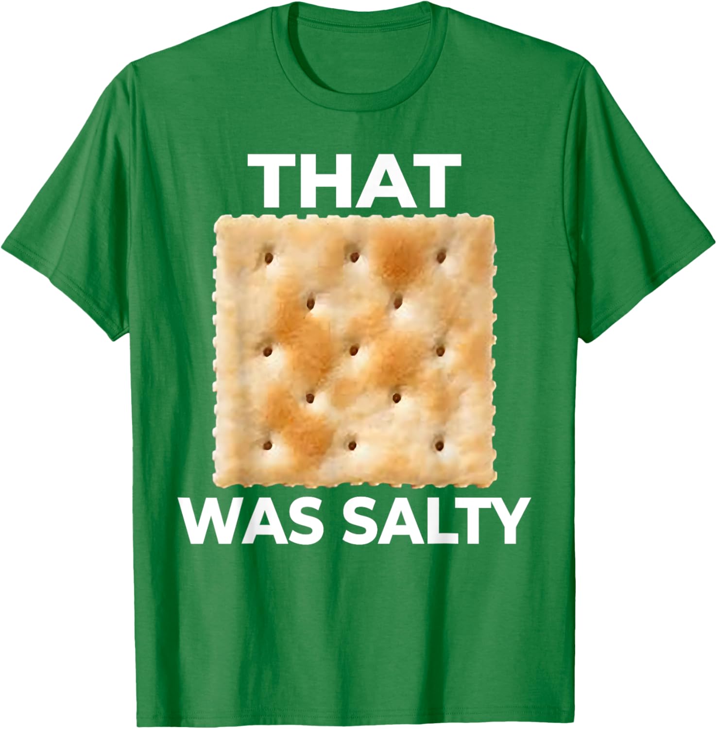 Salty Funny Saltine Soda Cracker T-Shirt for Food Lovers and Fun Gifts - 14
