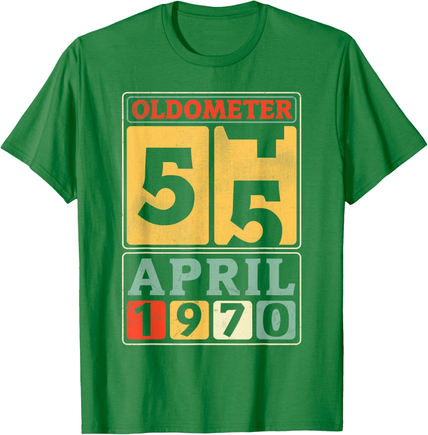 Vintage 55th Birthday T-Shirt for April 1970 Birthdays, Great Gift! - 10