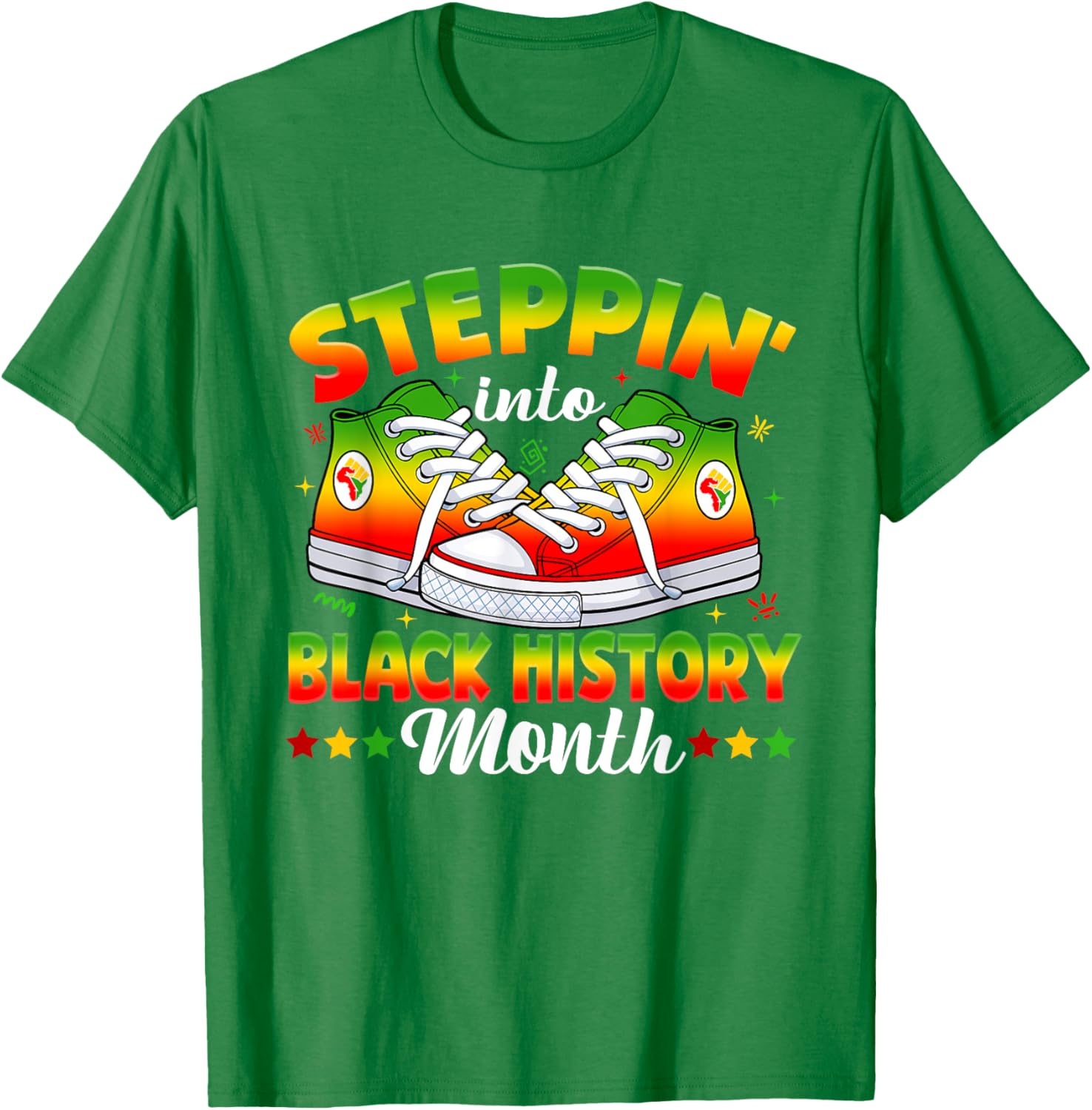 Celebrate Black History Month with Women's African American Pride T-Shirt - 4