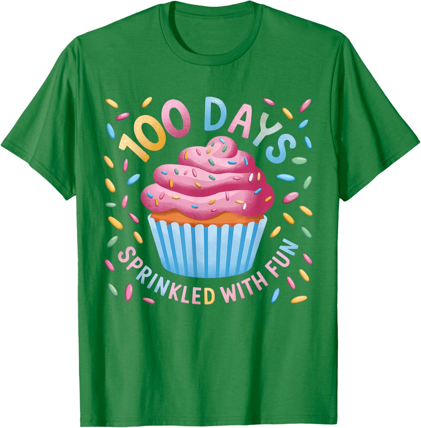 100 Days of Fun 100th Day of School Teacher T-Shirt for Girls - 1