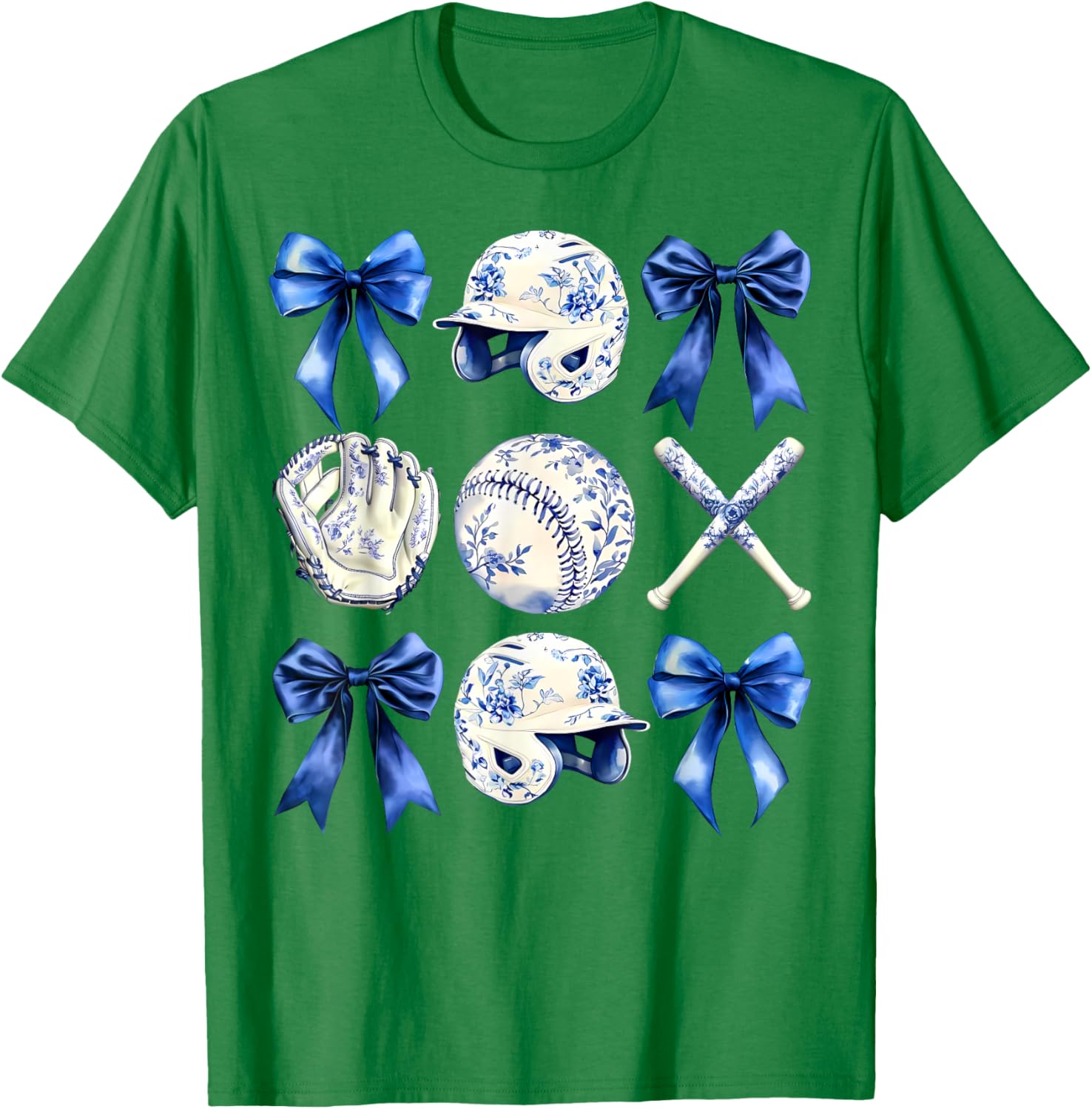 Charming Baseball Mama Bow T-Shirt Perfect for Mother's Day Gifts - 22