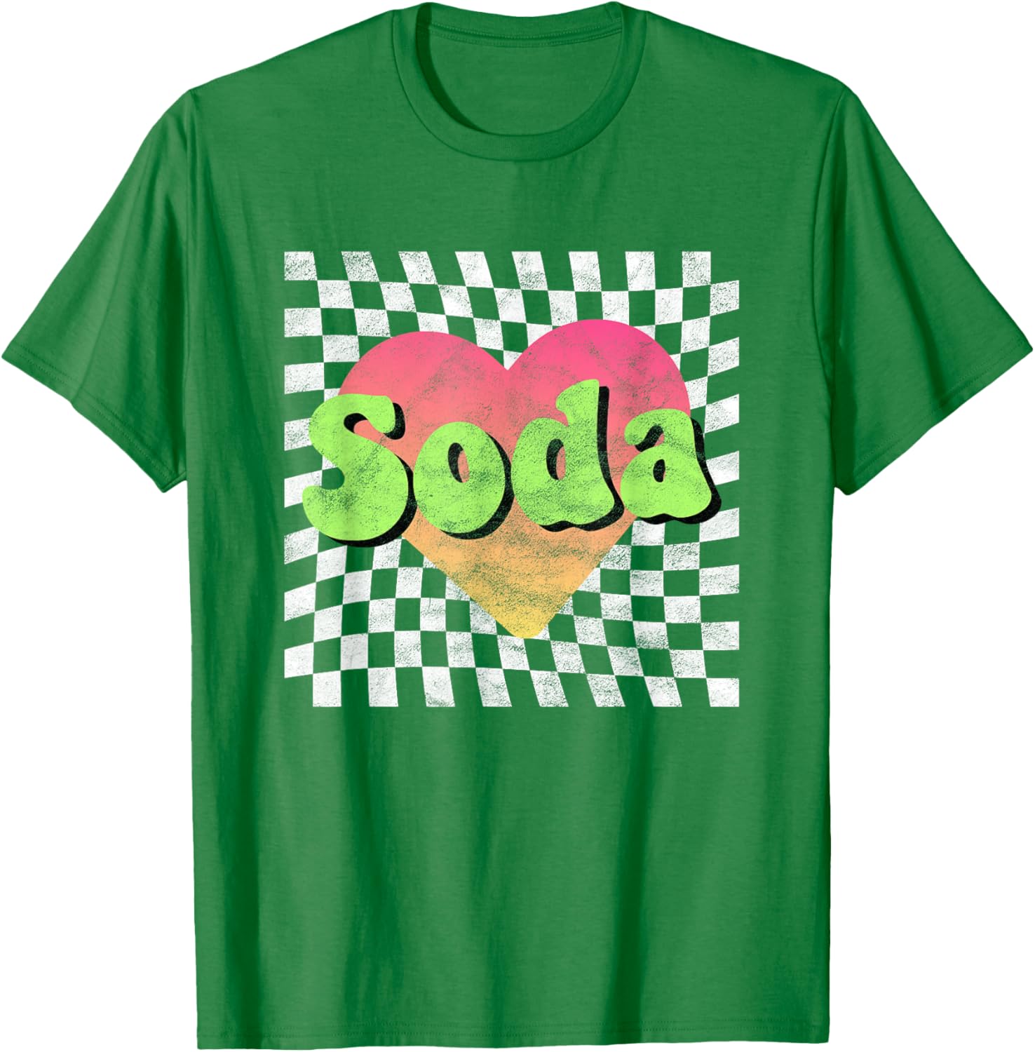 Soda Lover Heart Vintage Retro T-Shirt for Fun and Stylish Outfits - 8