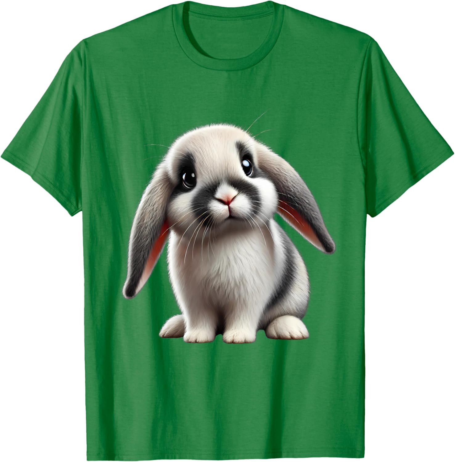 Cute Bunny T-Shirt for Kids and Women - Fun Rabbit Graphic Tee - 11