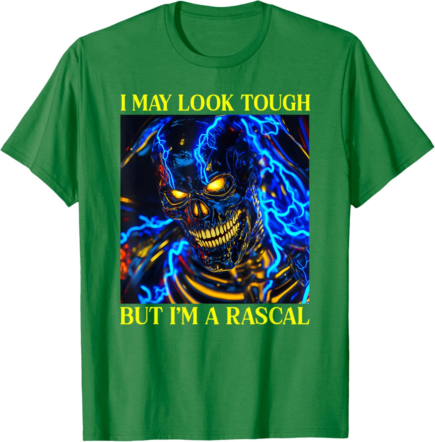Funny Rascal Dank Meme Skeleton T-Shirt for Unique Style and Humor - 13