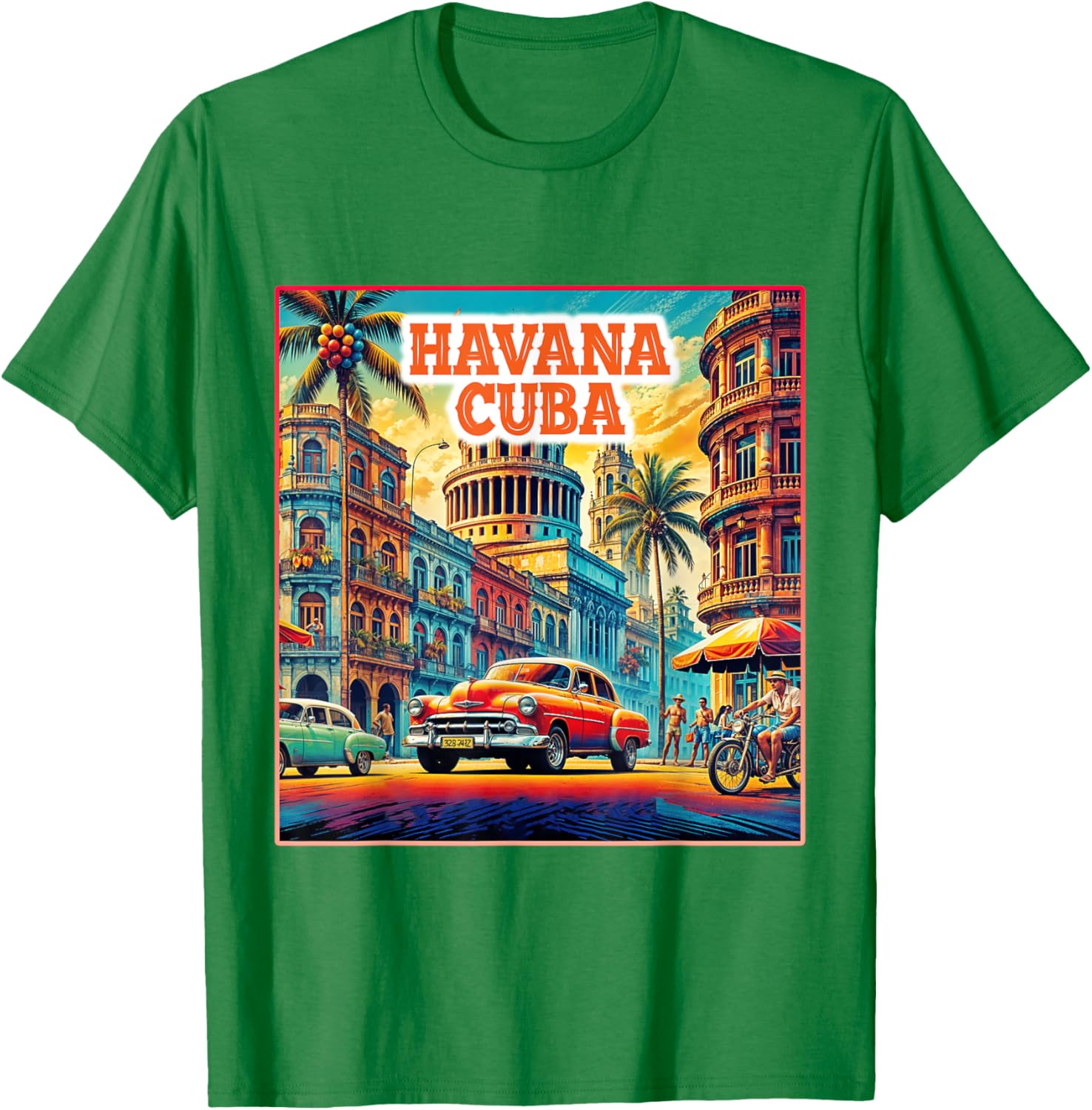 Vintage Havana Cuba Family Trip T-Shirt - Retro Tourist Tee for Fun Adventures - 18