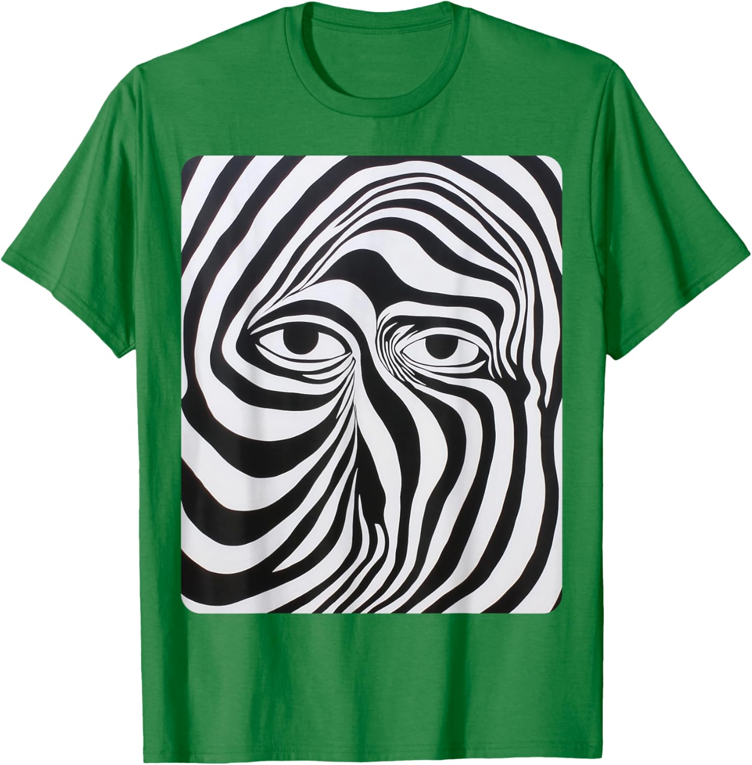 Stylish Eyes White and Black Designer T-Shirt for Trendy Fashion Lovers - 7