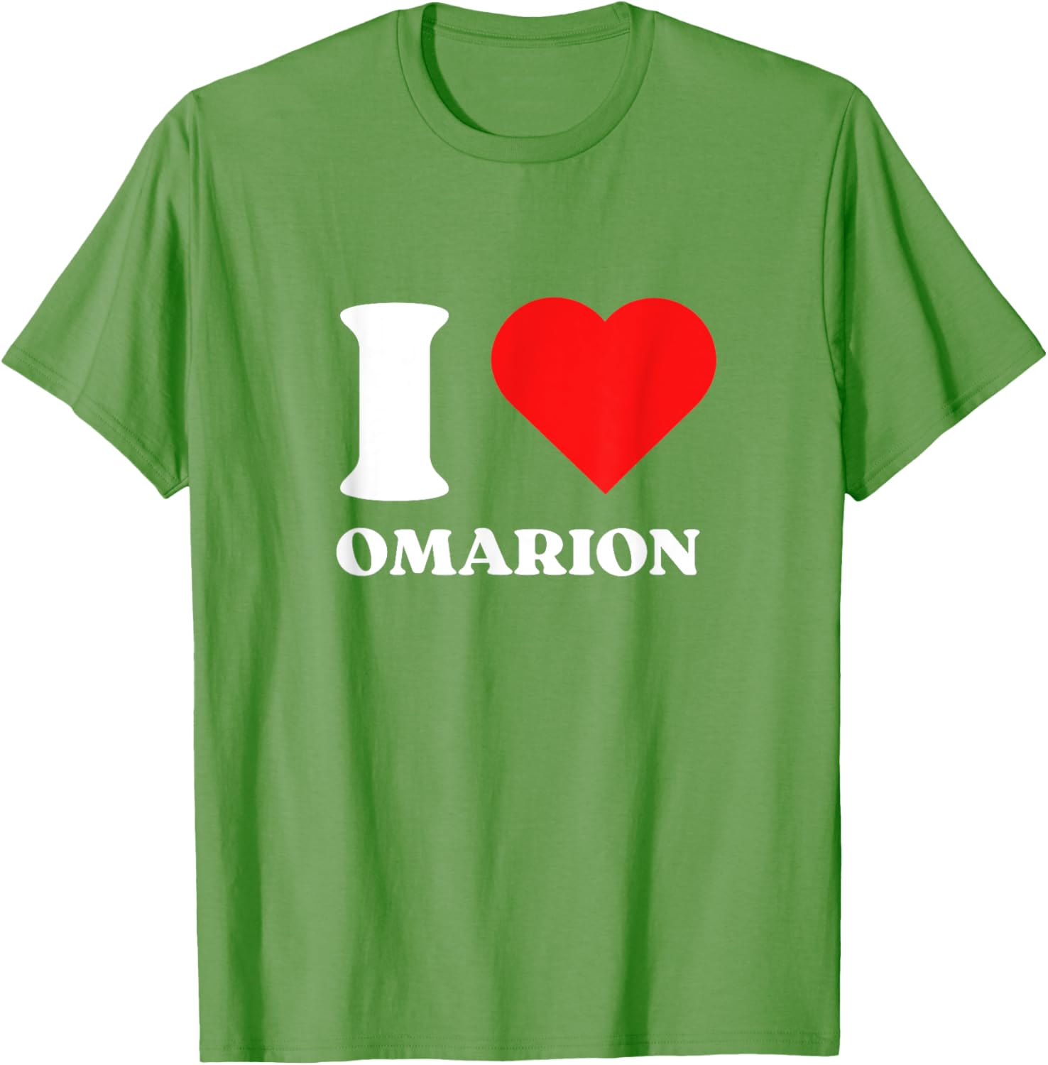 Trendy I Love Omarion Y2K Valentine's Day T-Shirt for Music Lovers - 11