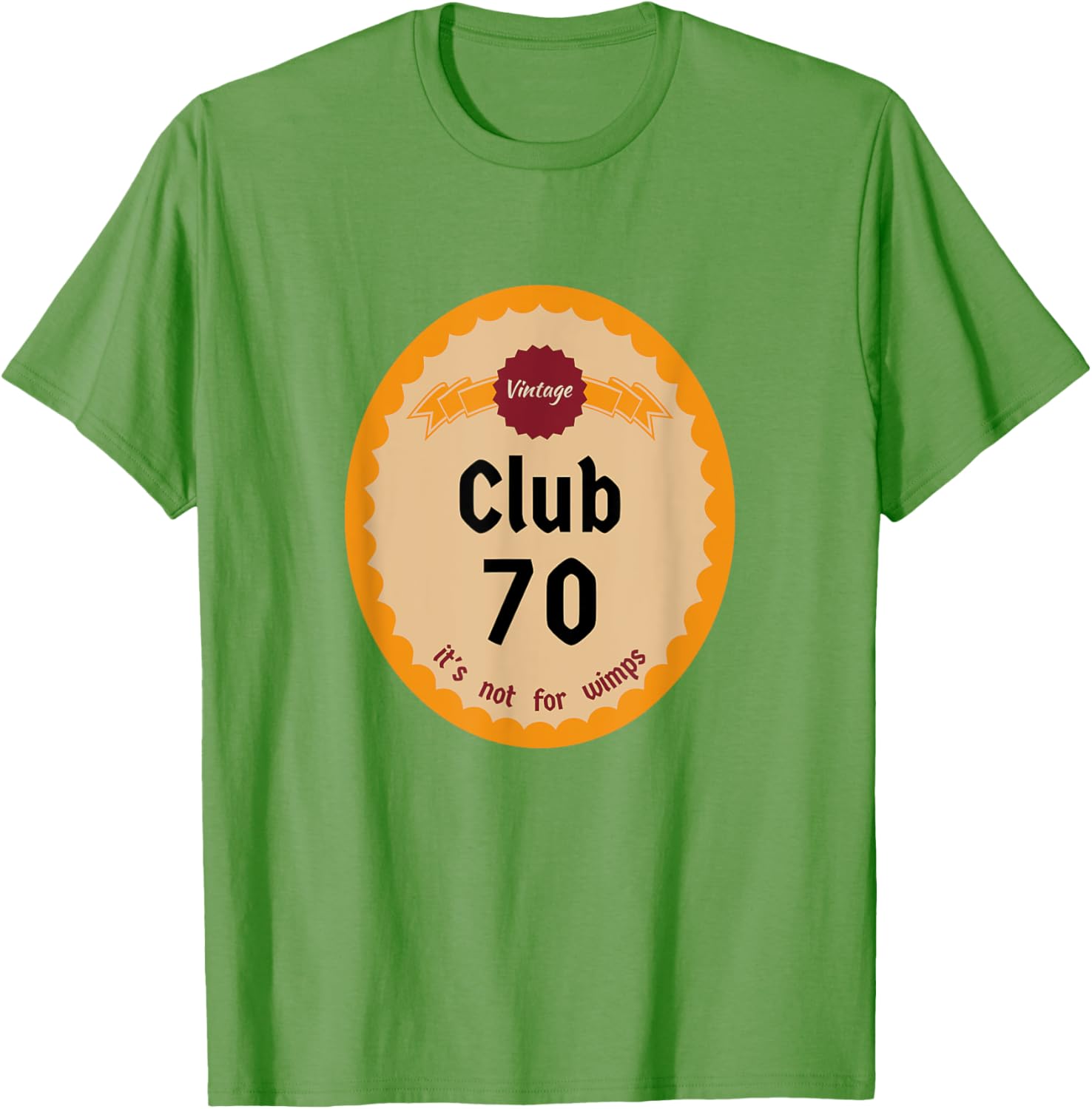 Vintage Club 70 It's Not for Wimps T-Shirt Cool Retro Graphic Tee - 16