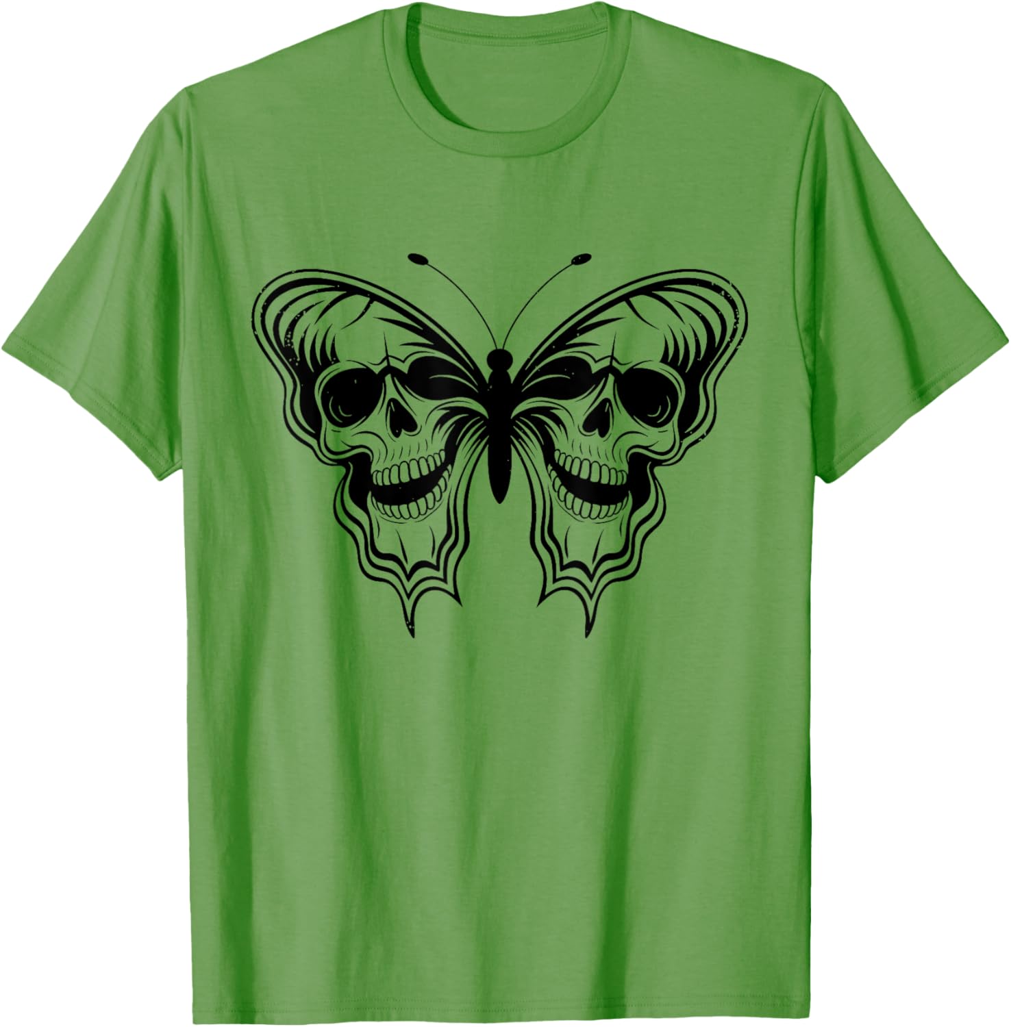 Halloween Butterfly Skulls T-Shirt for Men and Women - Spooky Style - 9