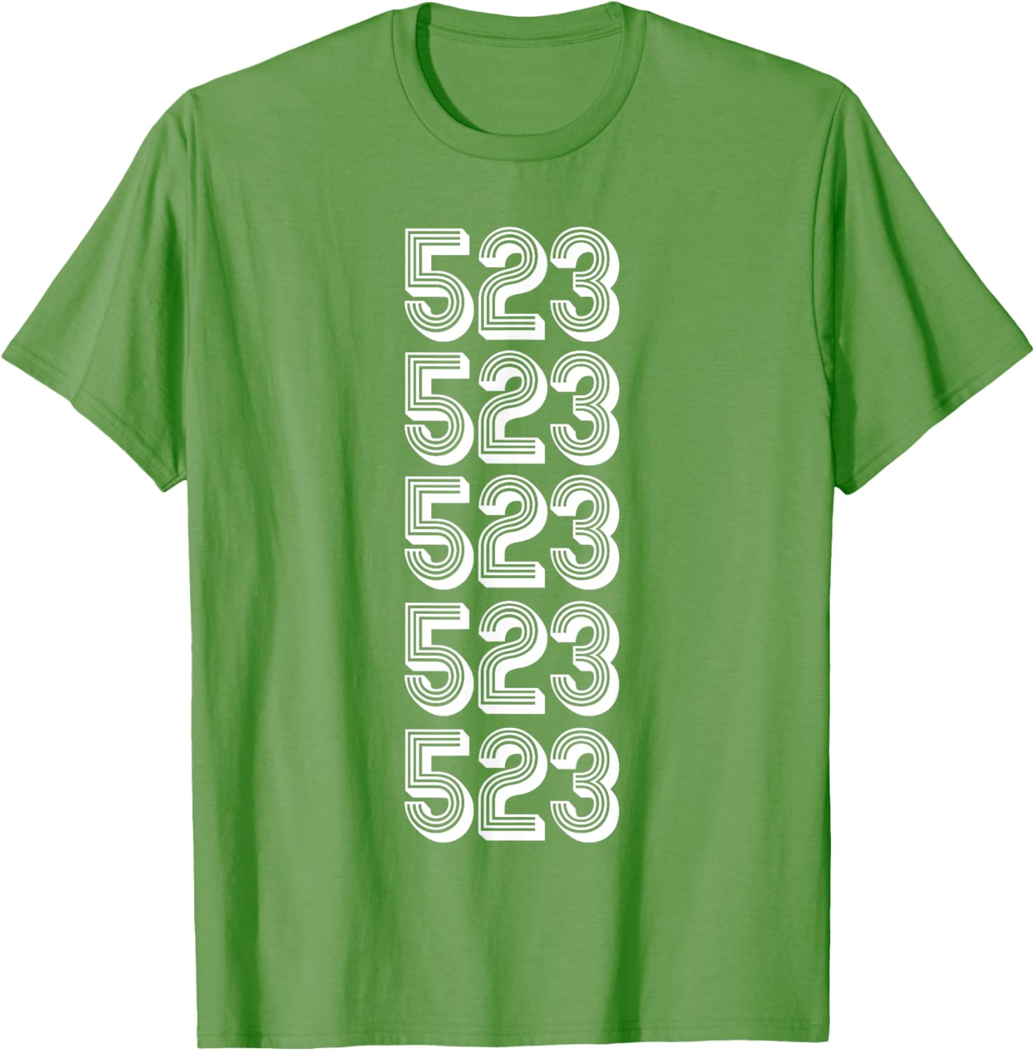 523 Area Code Non Geographic Services T-Shirt - Fun and Stylish Apparel - 24