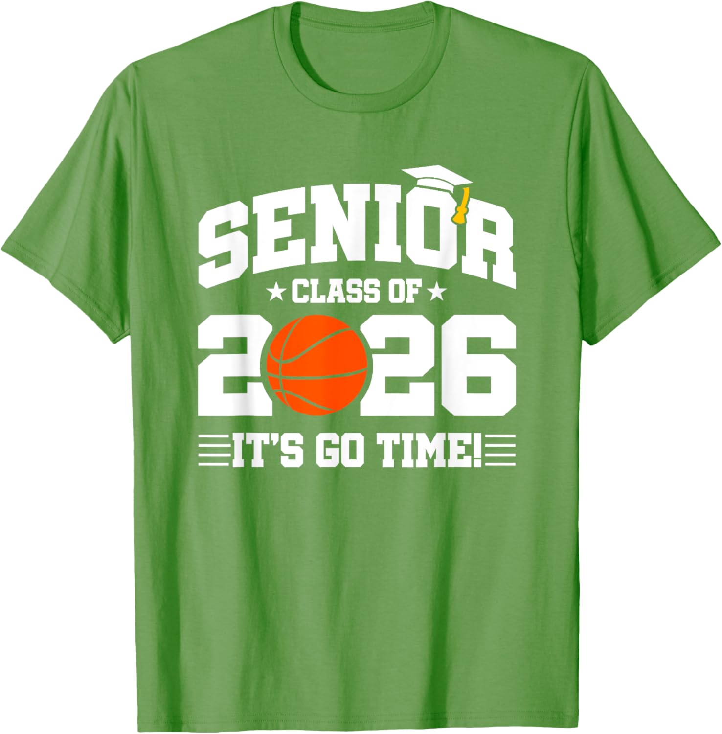 Class of 2026 Senior Year Basketball Player T-Shirt for Basketball Fans - 22