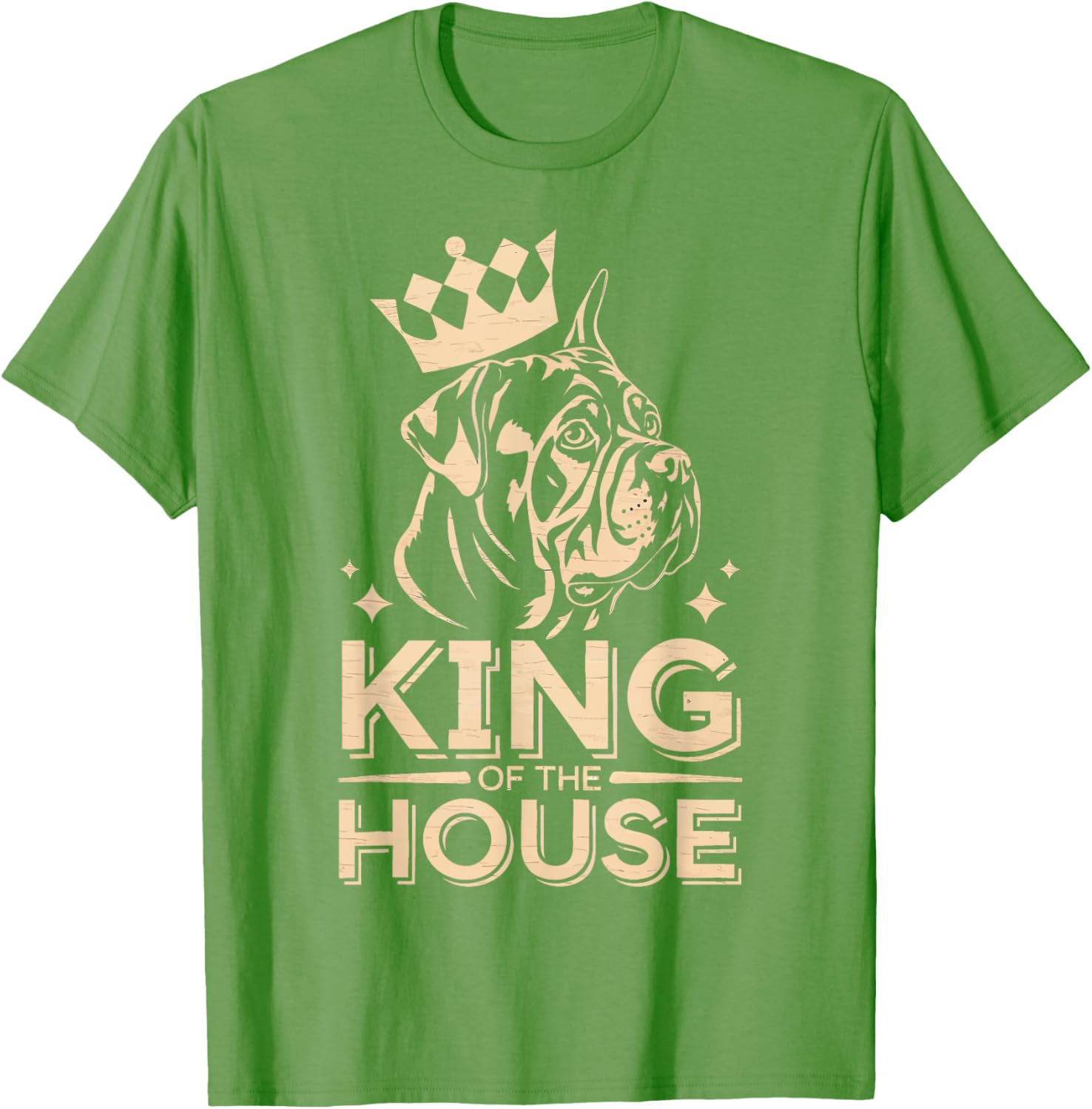 Cane Corso King of the House T-Shirt for Dog Lovers and Owners - 1