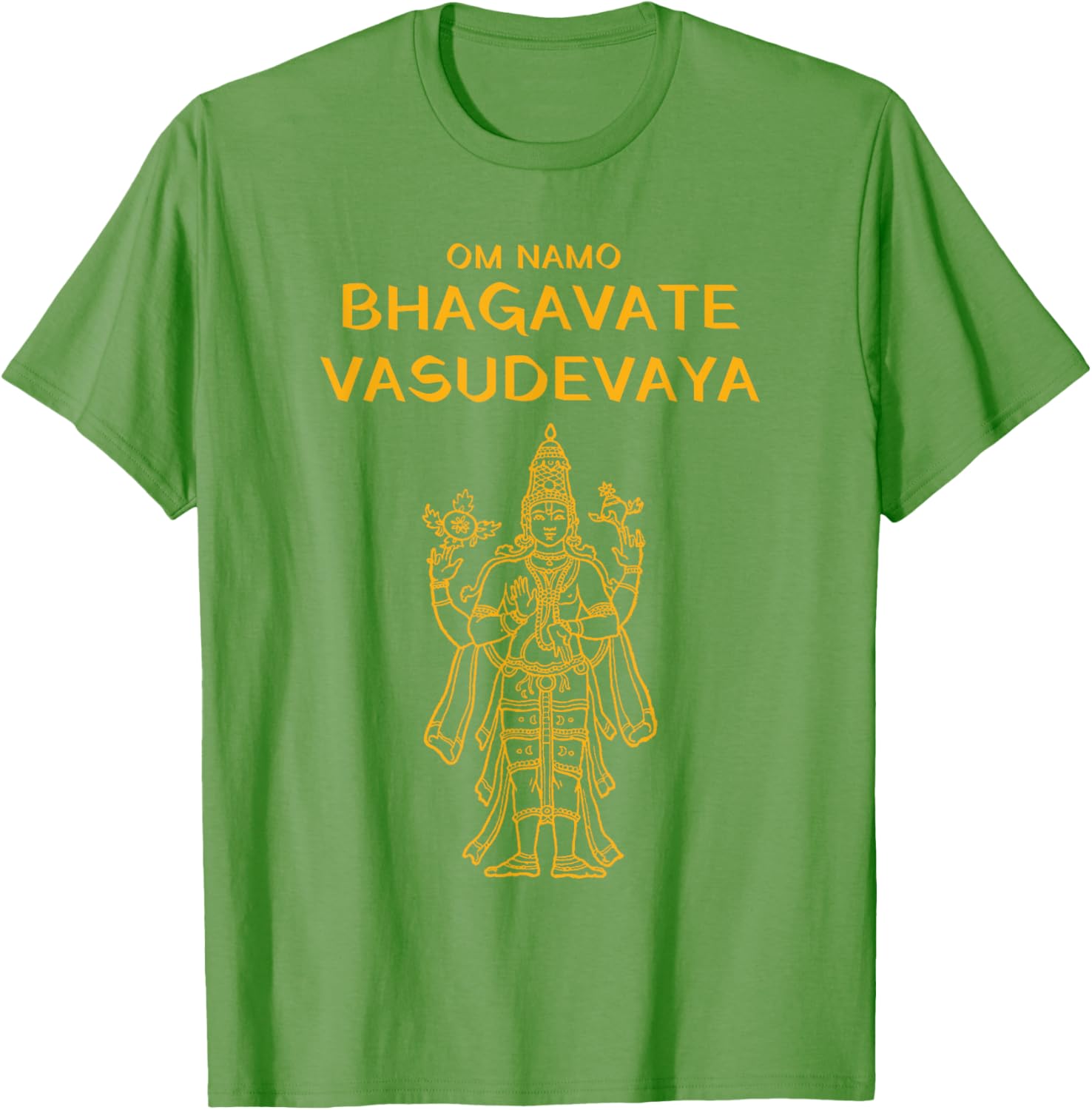 Vishnu Narayana Om Namo Bhagavate Vasudevaya Hindu T-Shirt - 26