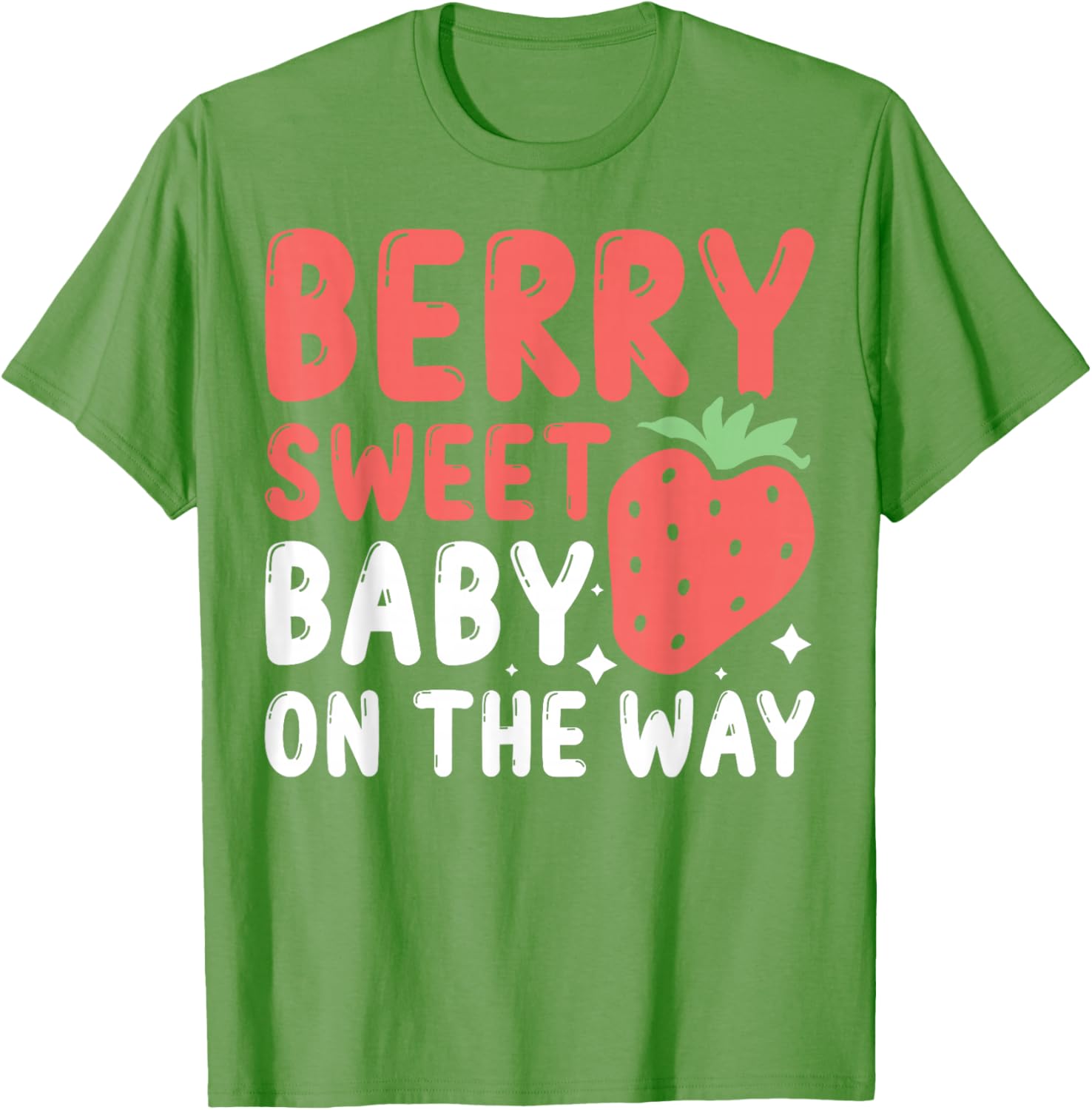 Berry Sweet Baby On The Way T-Shirt for Expecting Moms and Dads - 7